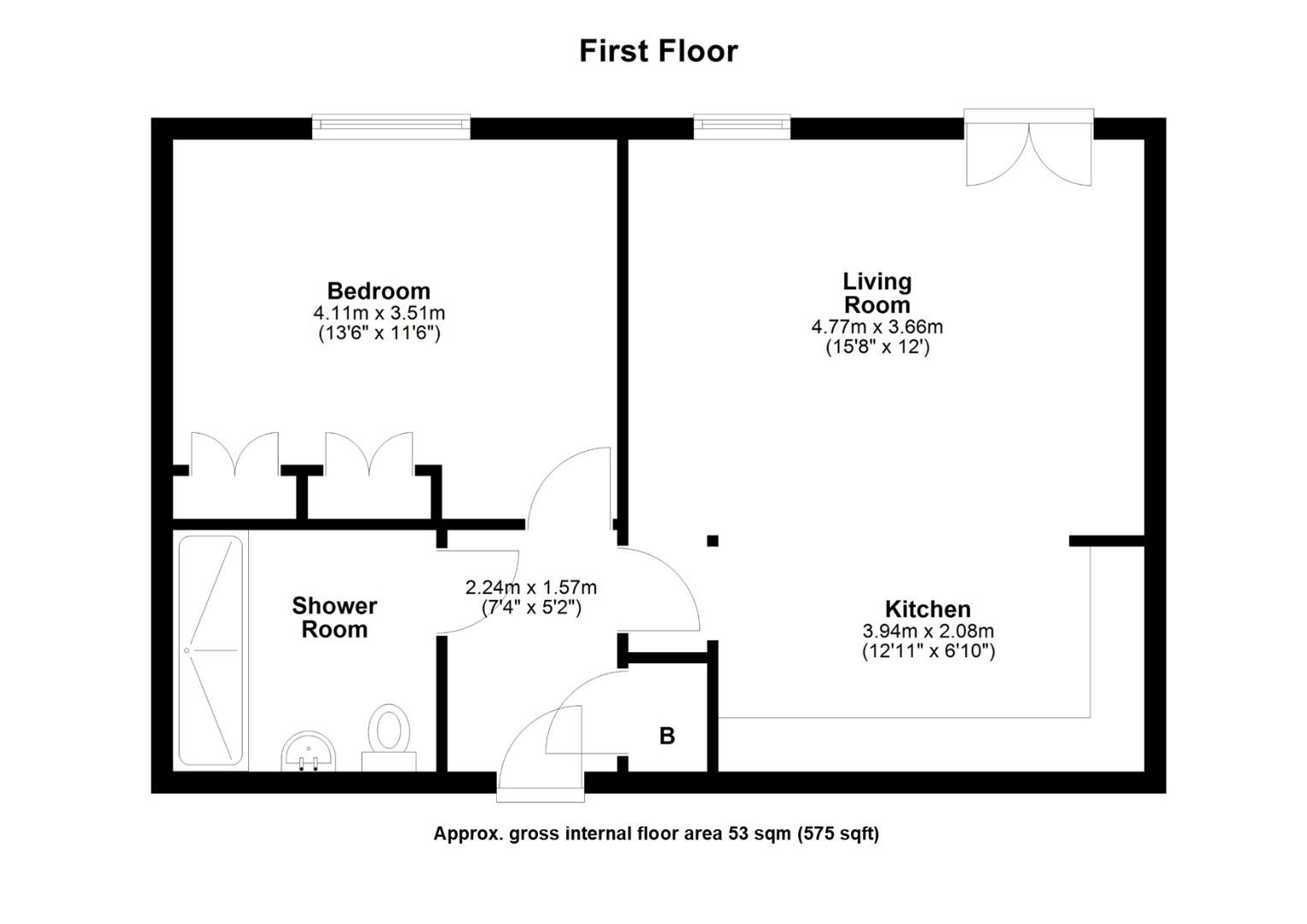 11, Old School Court, Great Shelford floorplan