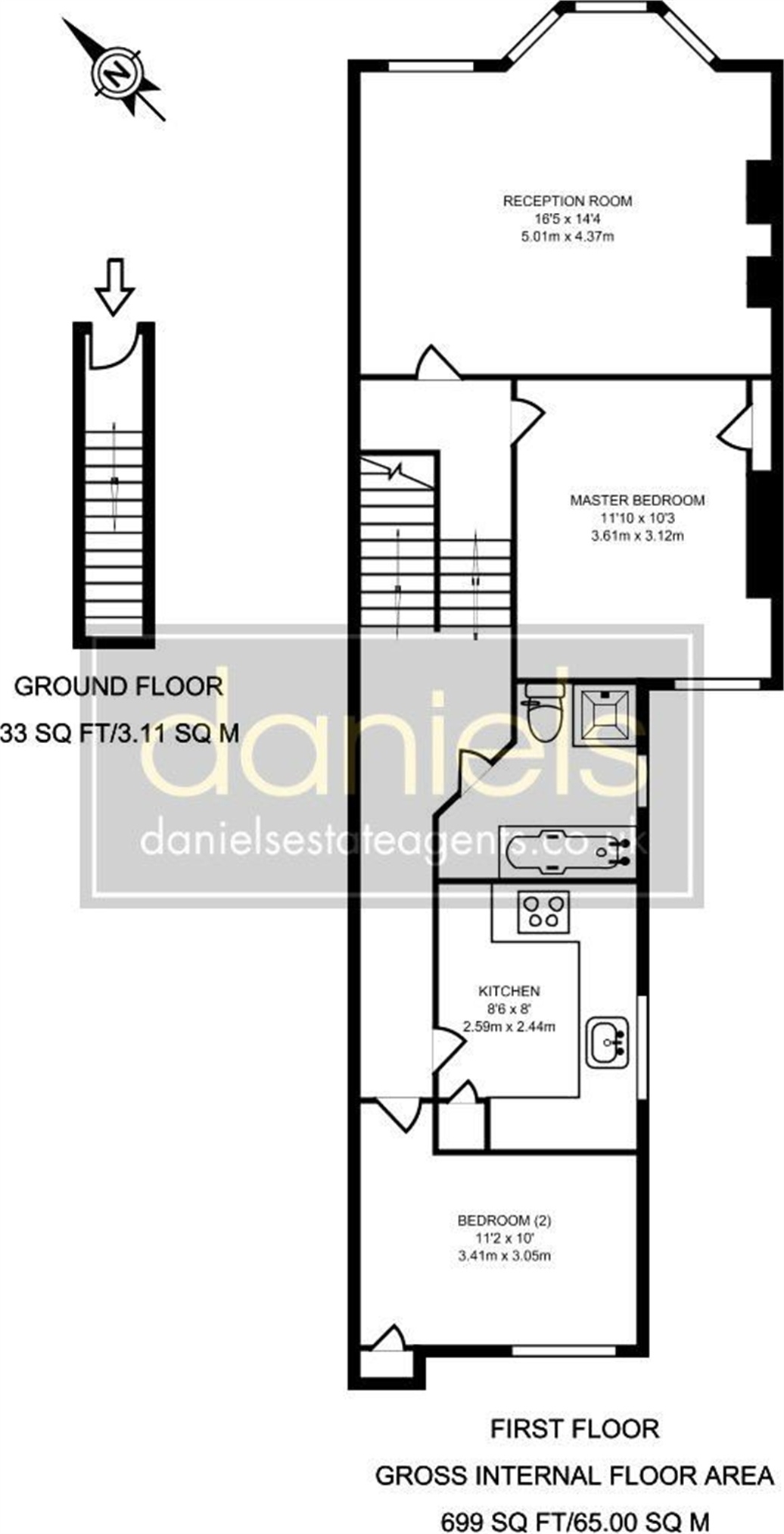 2 Bedrooms Flat to rent in Leghorn Road, Kensal Green, London NW10