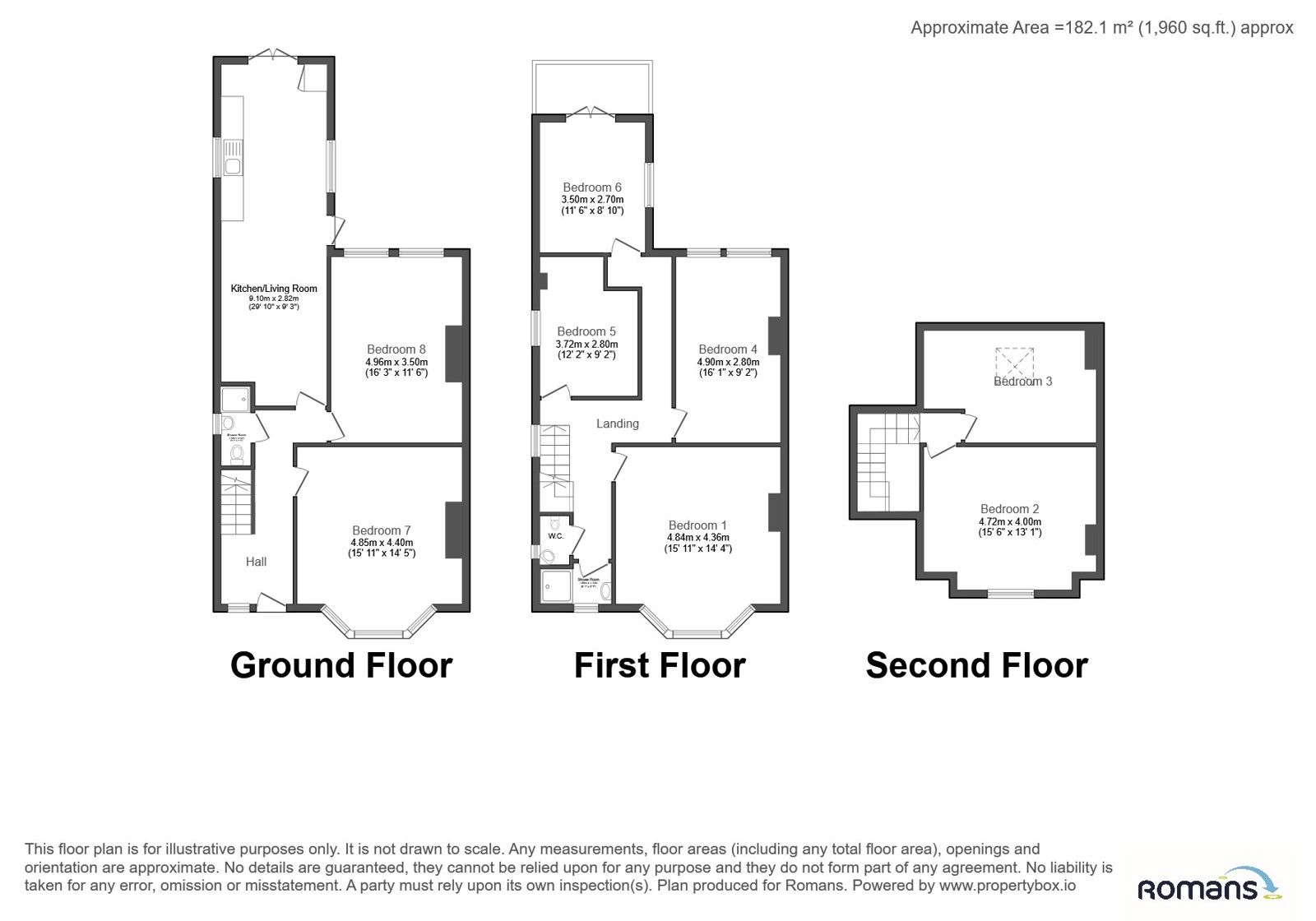 593, Gloucester Road, Bristol floorplan