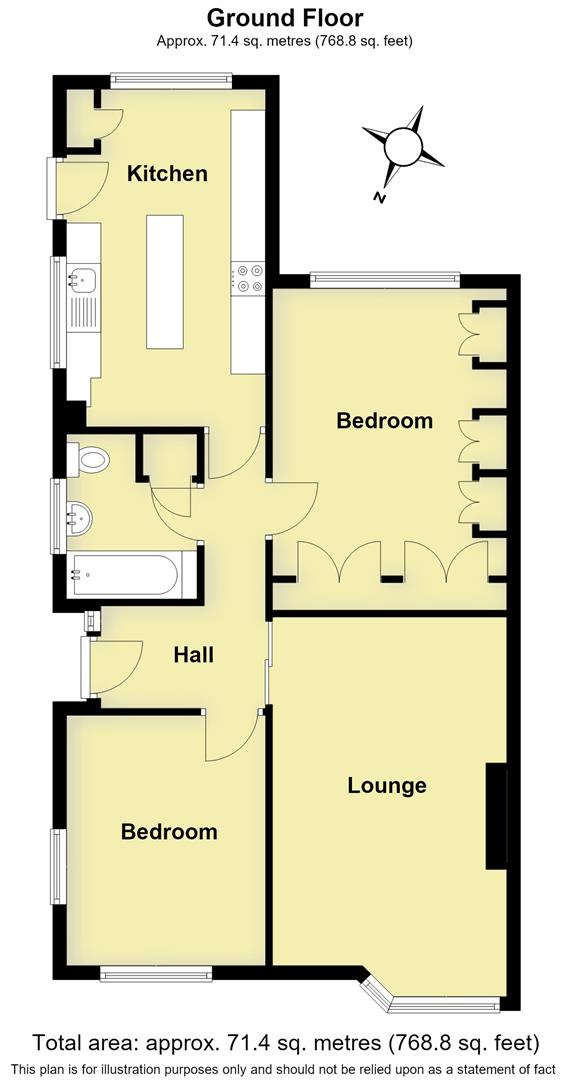 35, Green Lane, Warwick floorplan