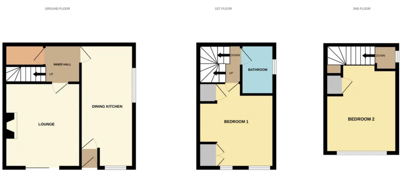 23, Fletton Terrace, Bradford floorplan