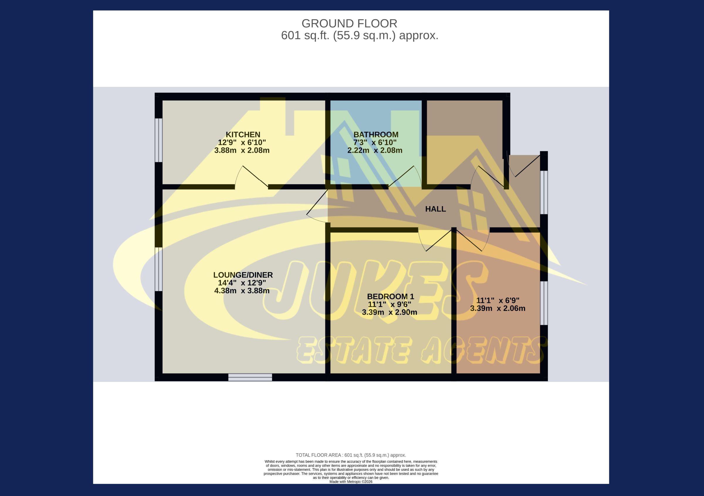 143 Mallows Green, Harlow floorplan