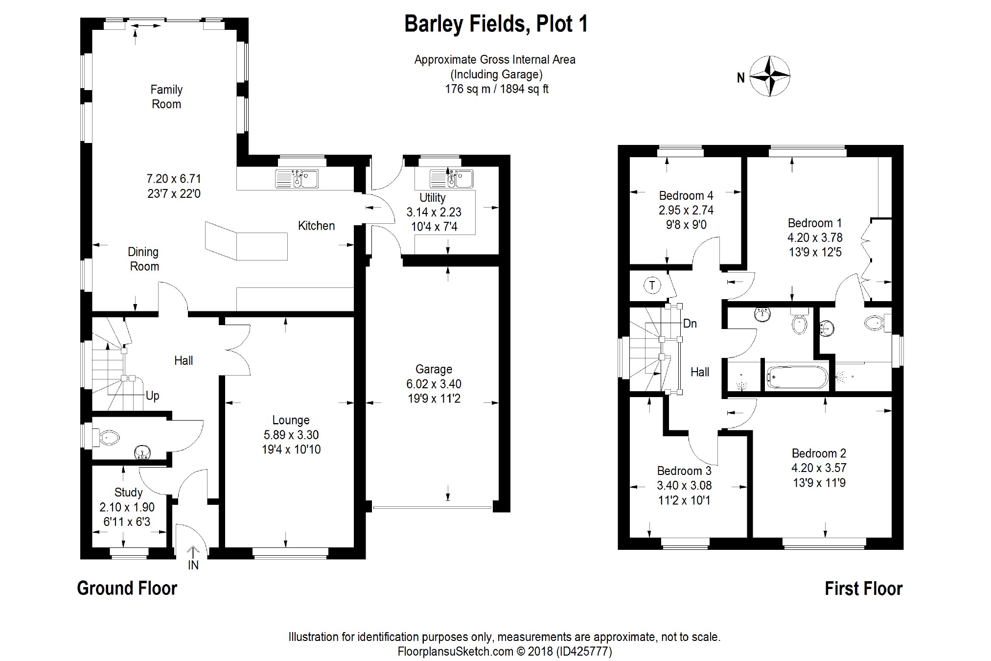 4 Bedrooms Detached house for sale in Lea Lane, Lea Town, Preston PR4