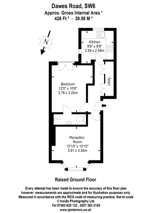 1 Bedrooms Flat to rent in Dawes Road, London SW6