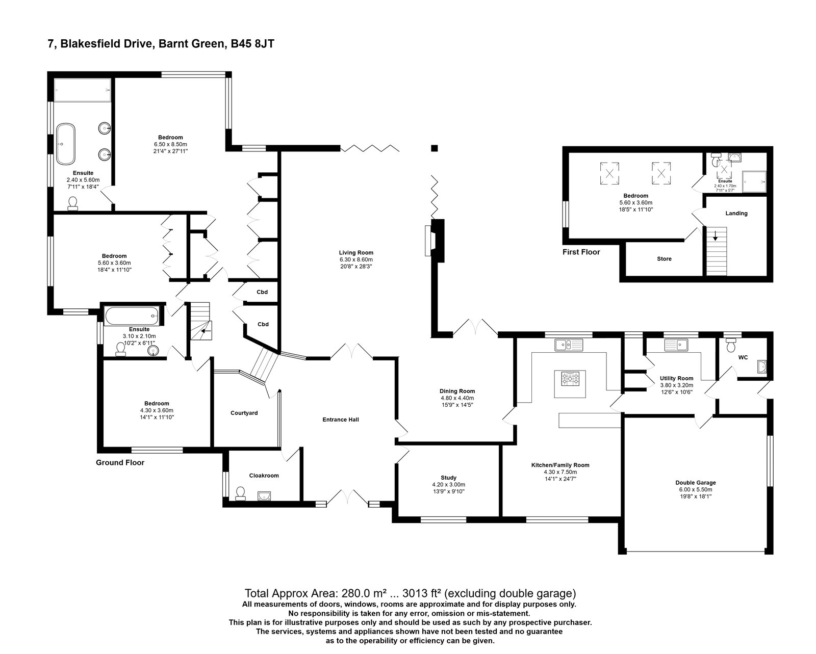 7, Blakesfield Drive, Birmingham floorplan