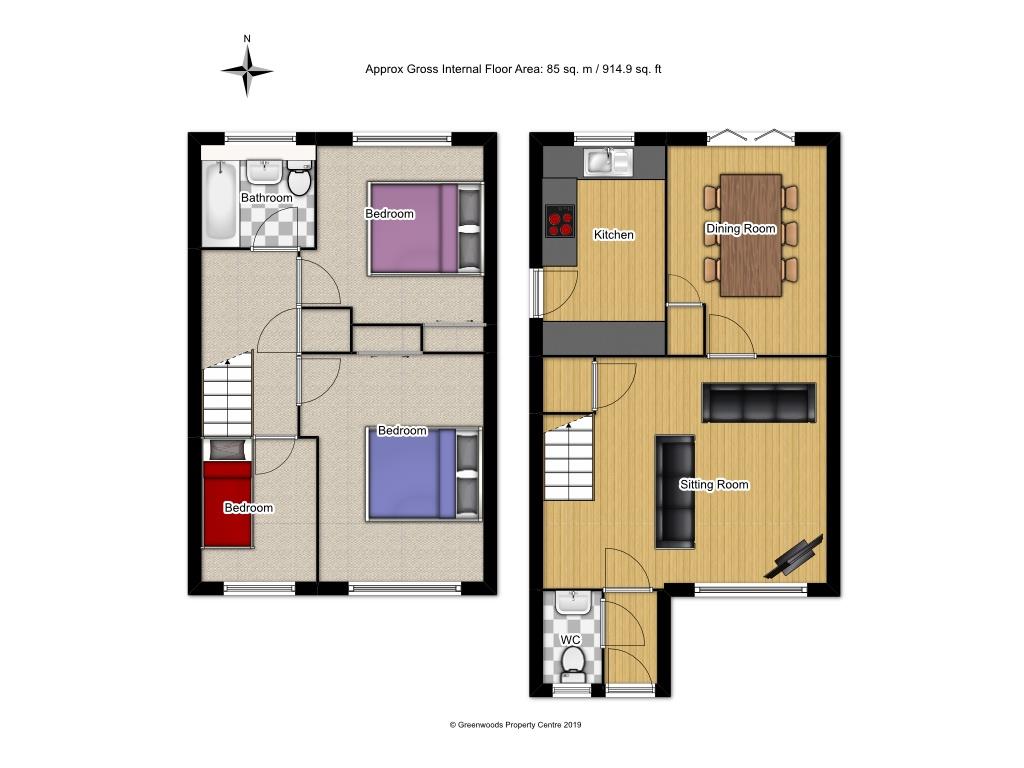 3 Bedrooms Detached house for sale in Beechwood Close, Stockwood, Bristol BS14