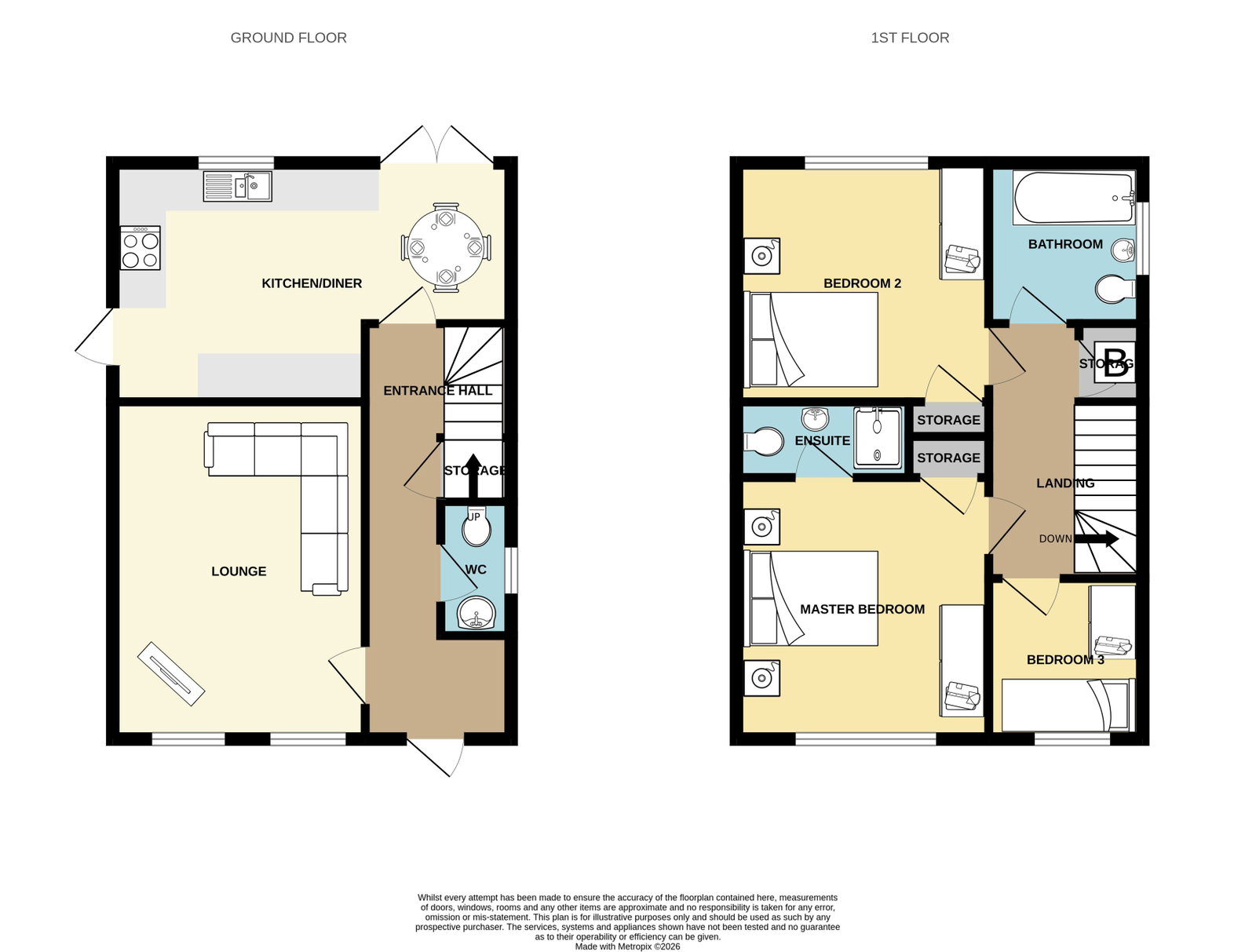 33a, Sheep Hill Lane, Preston floorplan