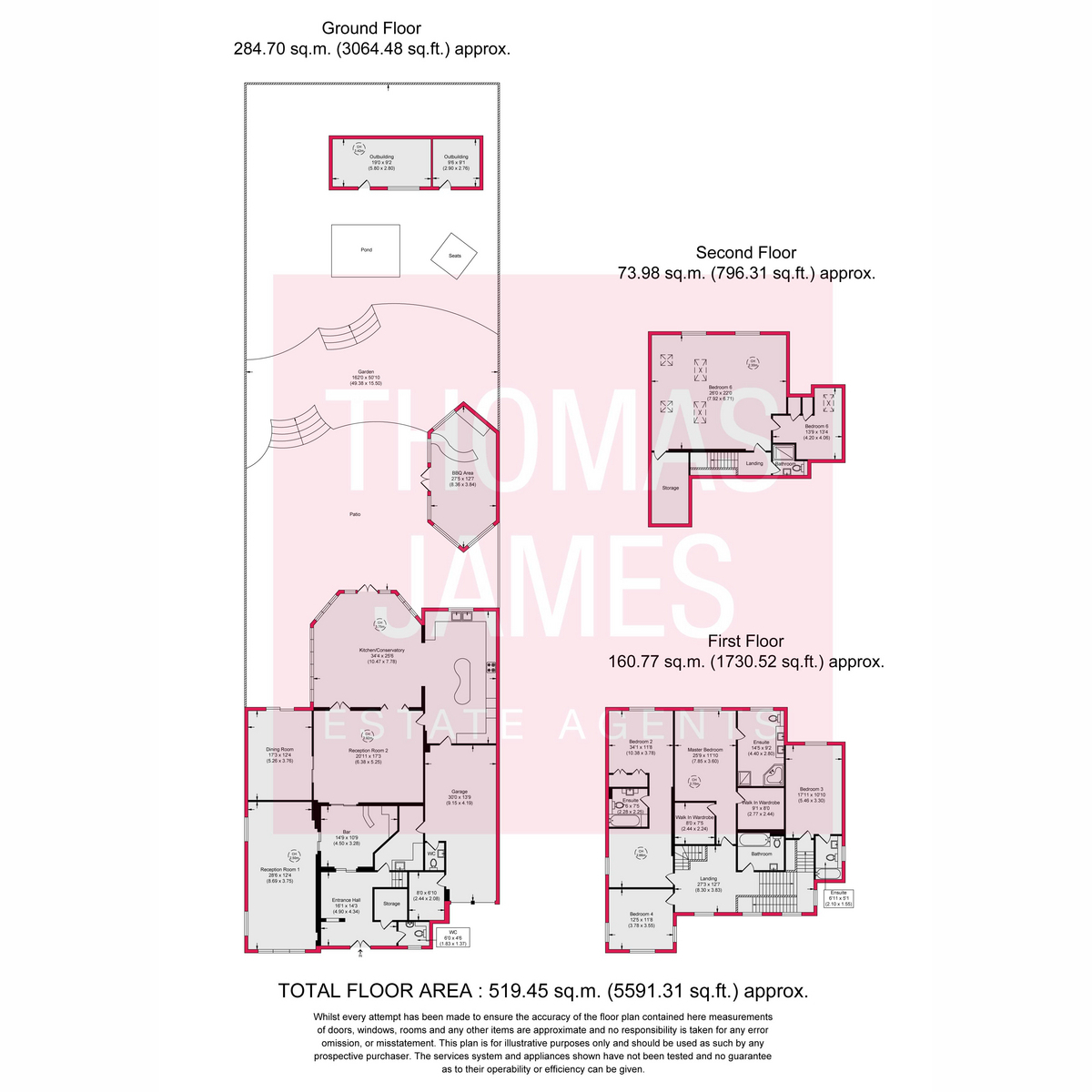 9, Greenbrook Avenue, Barnet floorplan