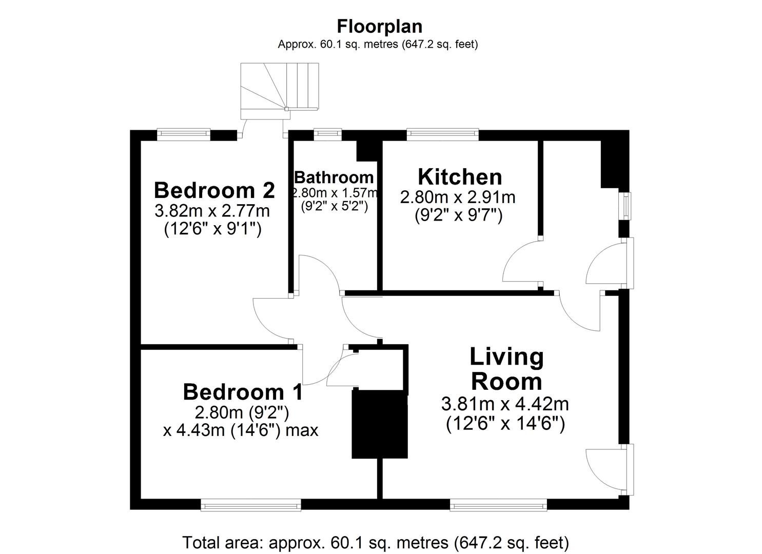 13, Weller Road, Corsham floorplan