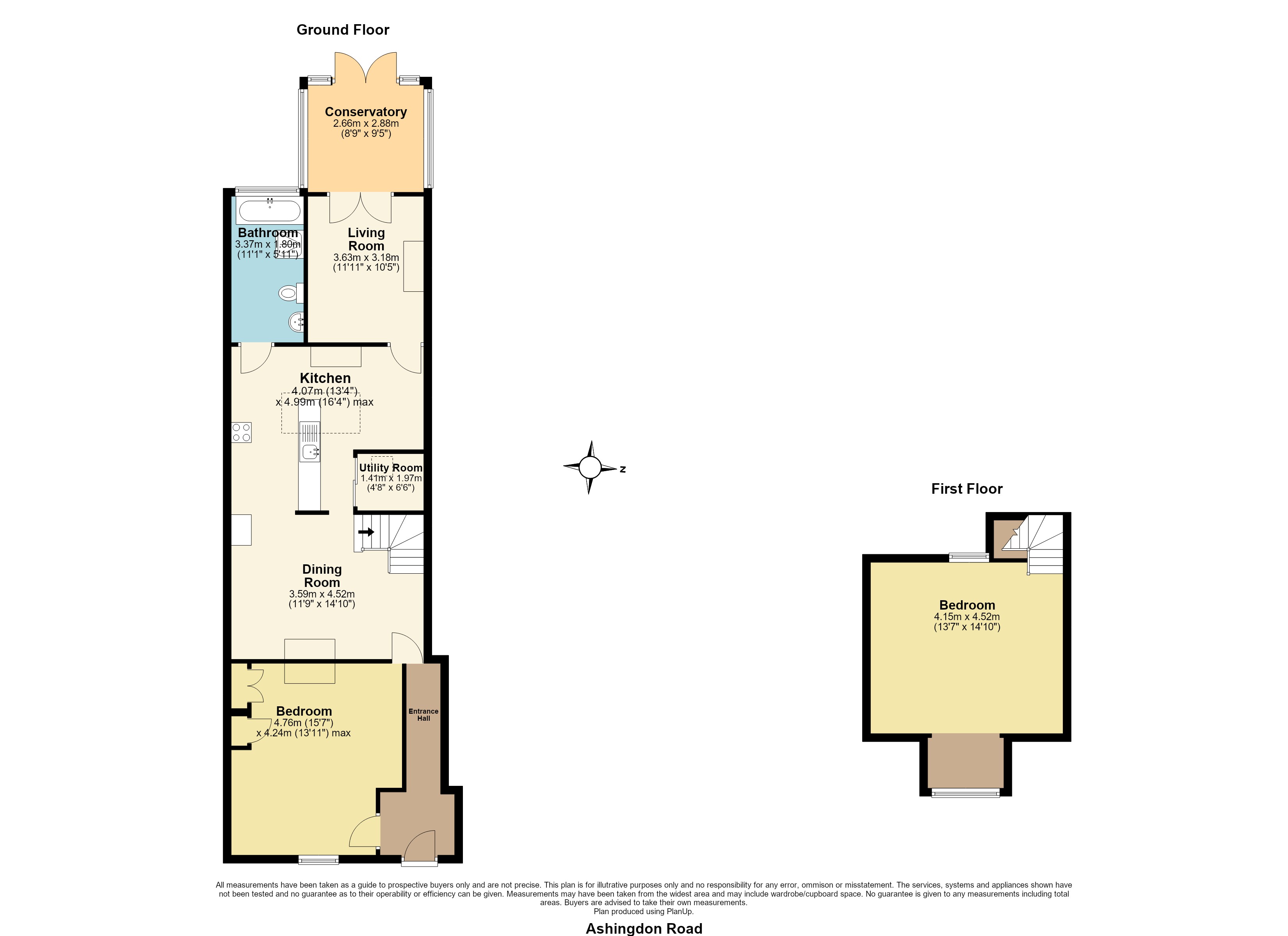Ashingdon Road, Essex floorplan