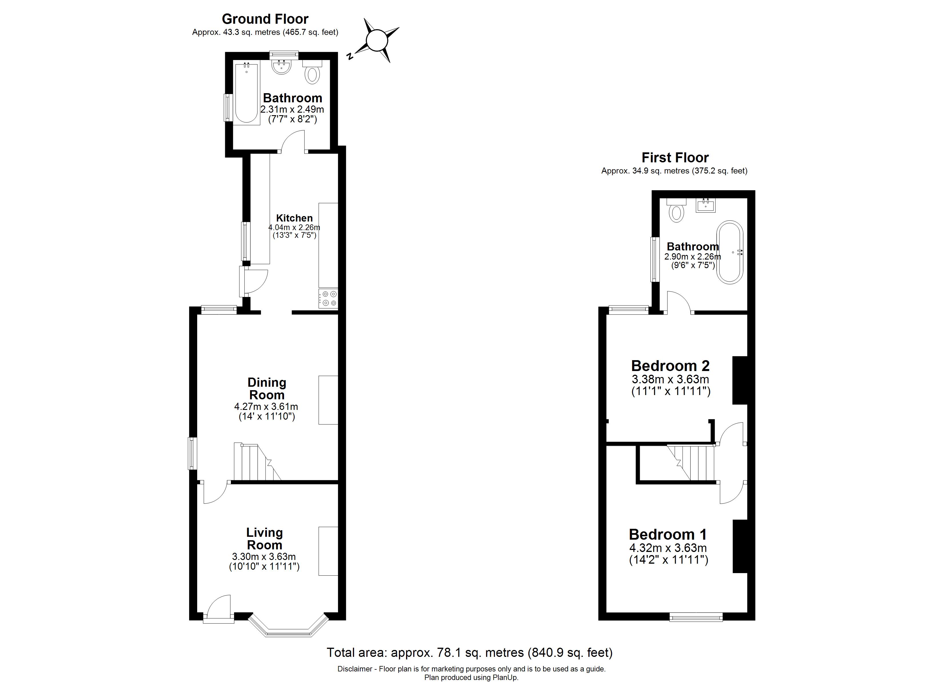 2 Bedrooms End terrace house for sale in Breakspeare Road, Abbots Langley WD5