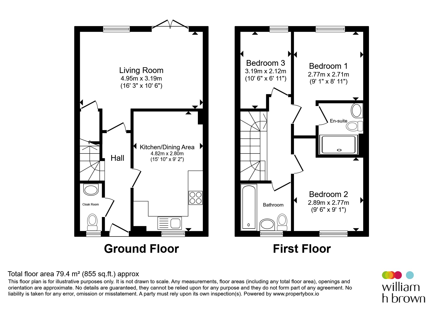 Bitterns Road, Bury St. Edmunds floorplan