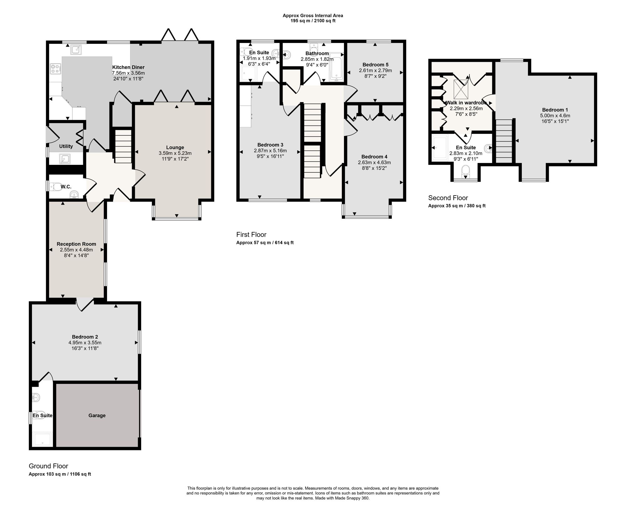 39 Rixtonleys Drive, Manchester floorplan
