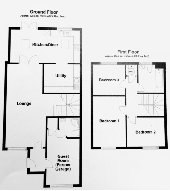 9, Lucks Way, Marden floorplan