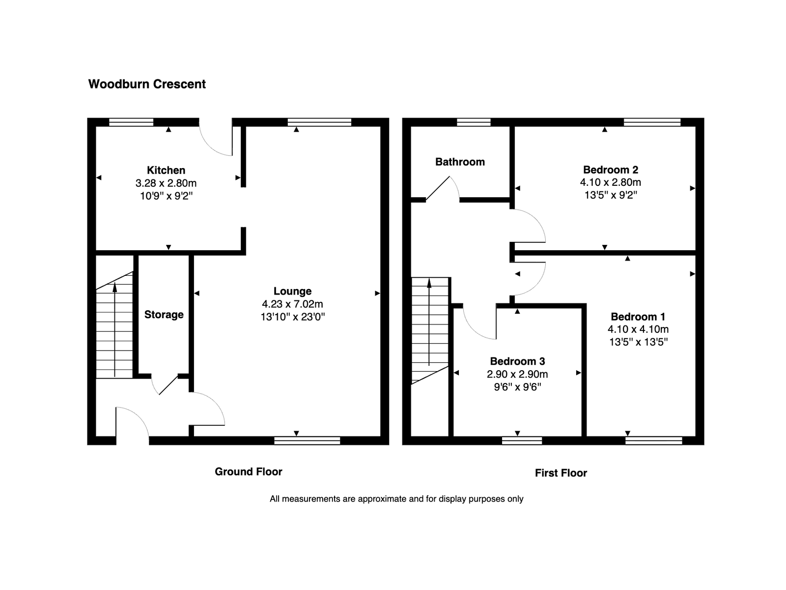 95, Woodburn Crescent, Bonnybridge floorplan