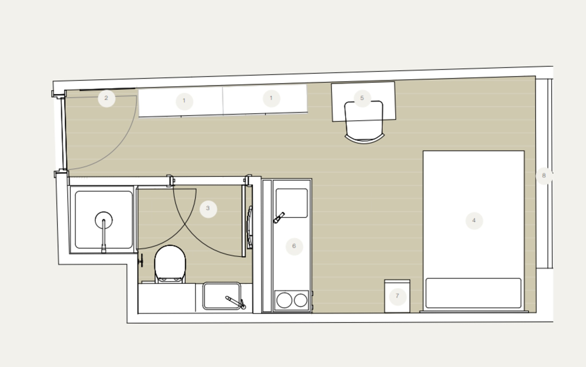Commercial Road, London floorplan