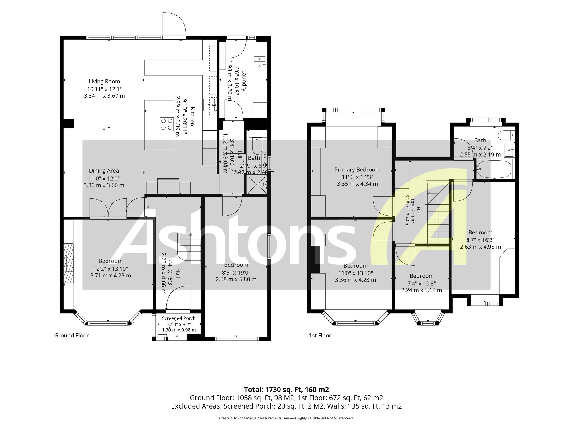 7, Crawford Avenue, Widnes floorplan