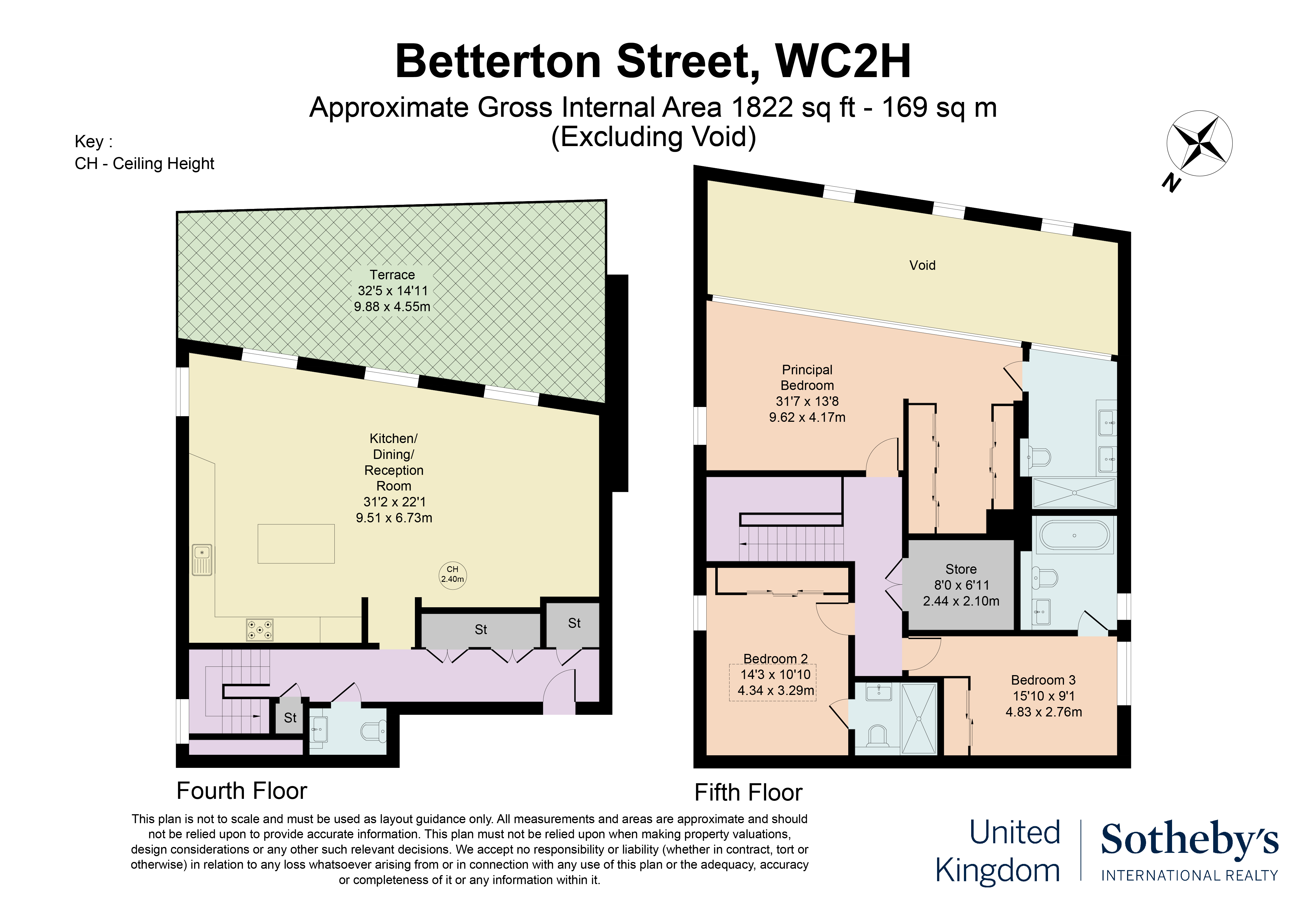 Betterton, Betterton Street, London floorplan