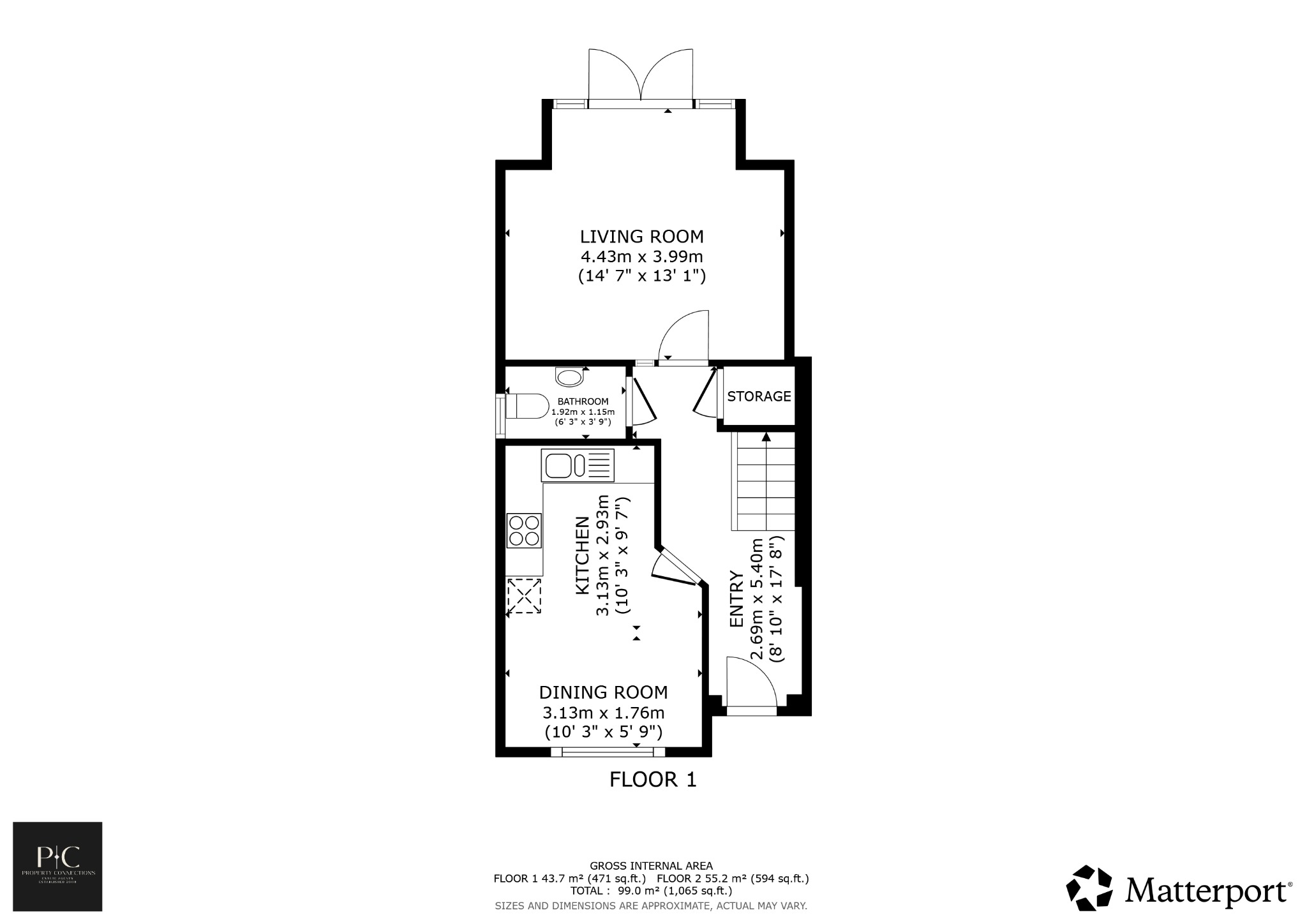 34, Snibble Gardens, Livingston floorplan
