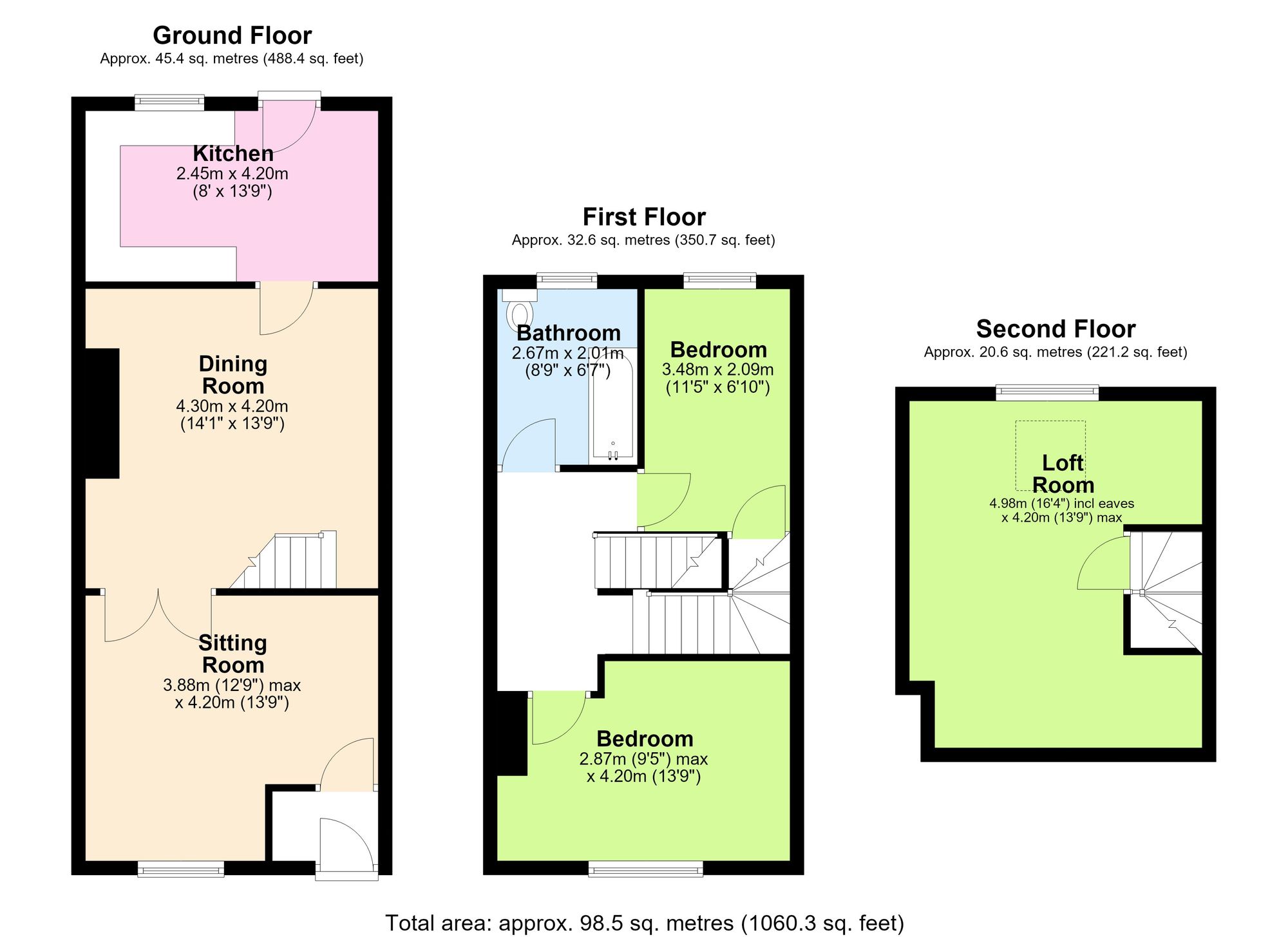 39 Castle Street, Manchester floorplan