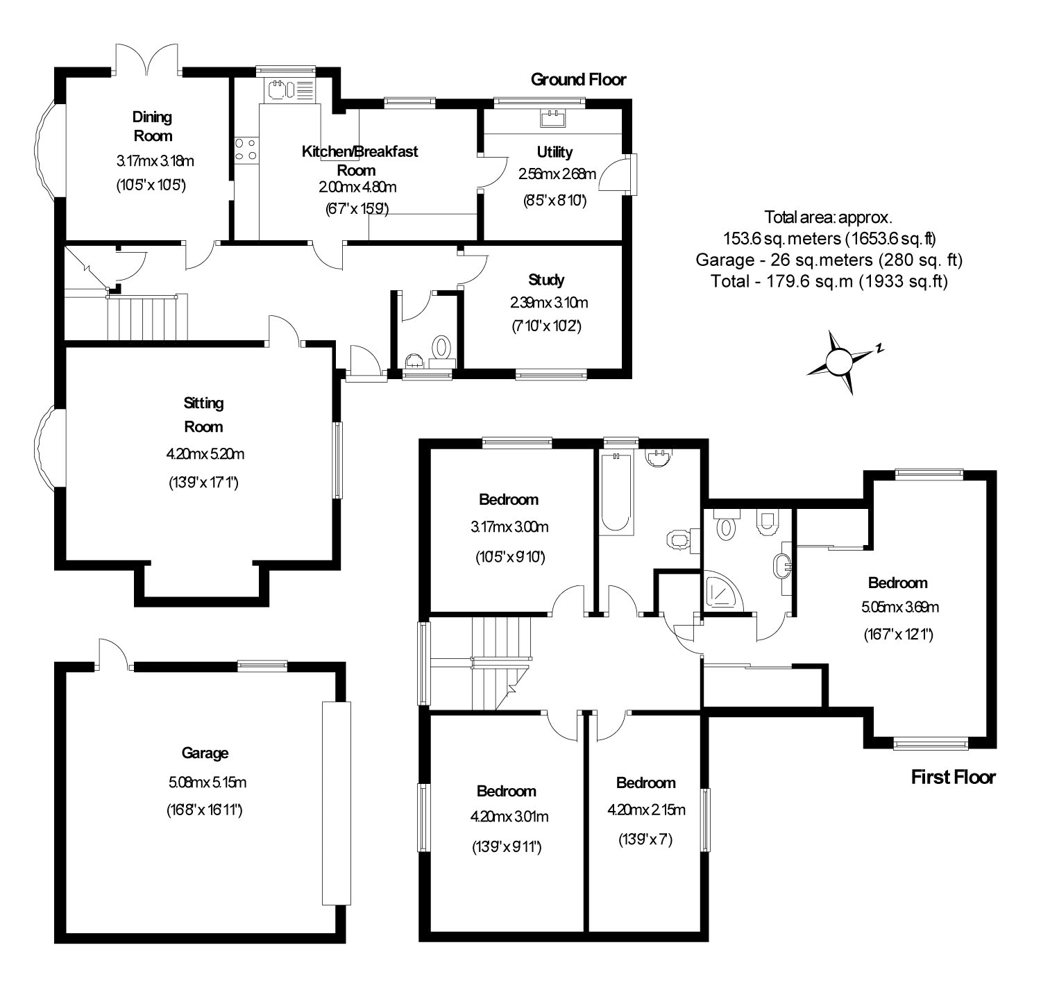 4 Bedrooms Detached house for sale in Woking, Surrey GU22