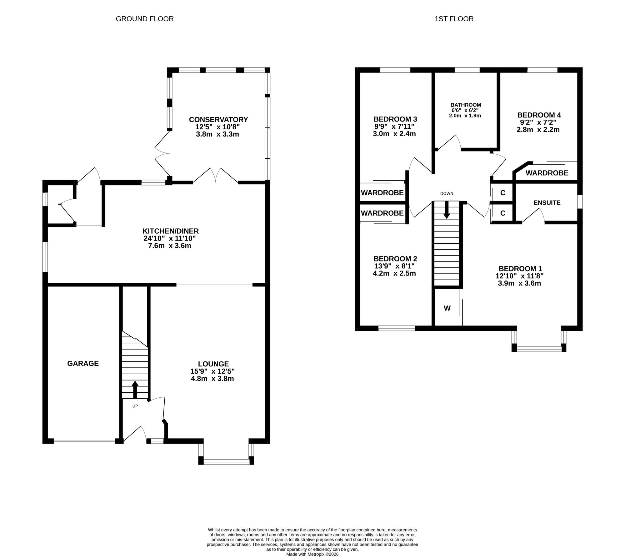 4 Crofters Way, East Whitburn floorplan