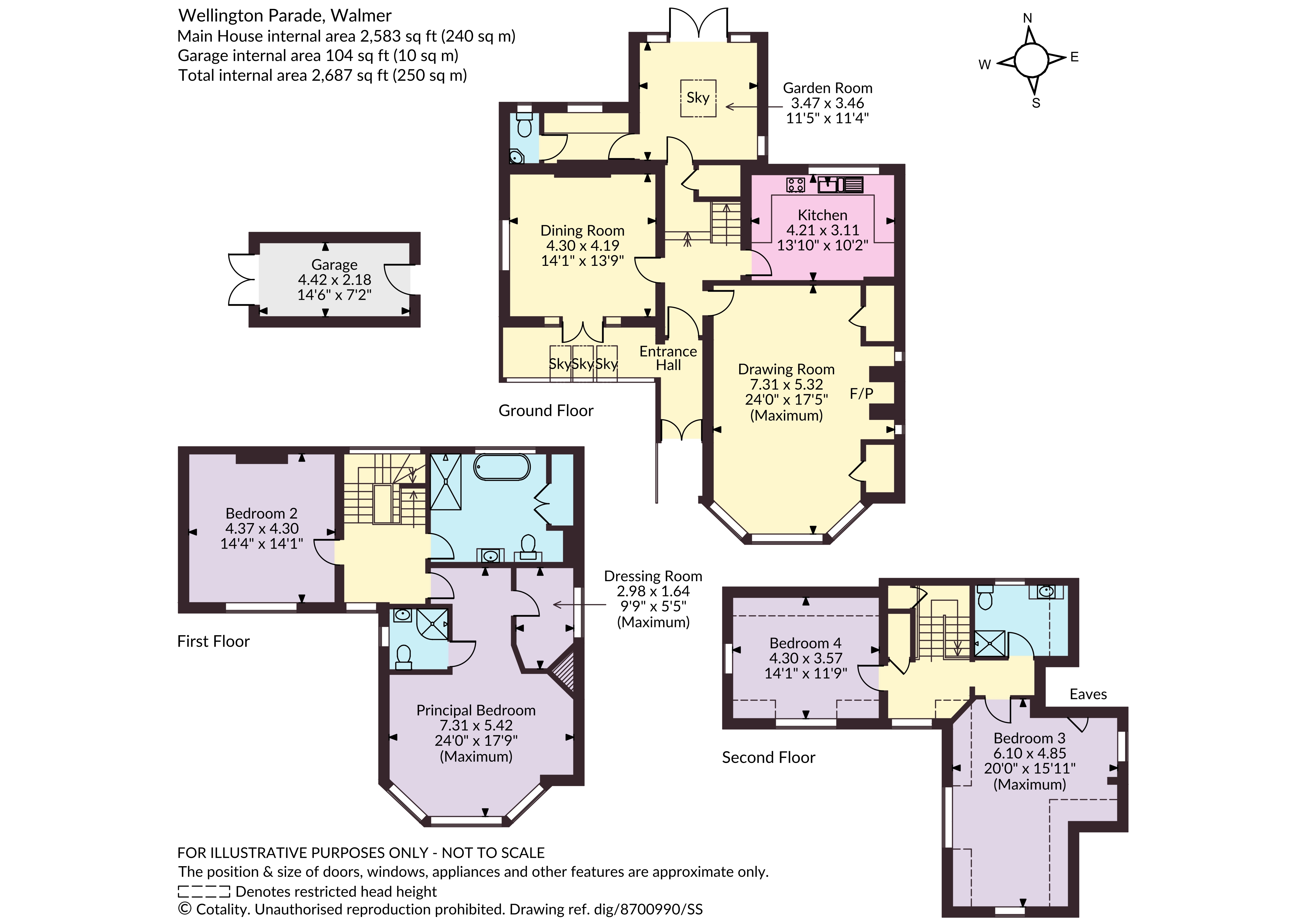 20, Wellington Parade, Kent floorplan
