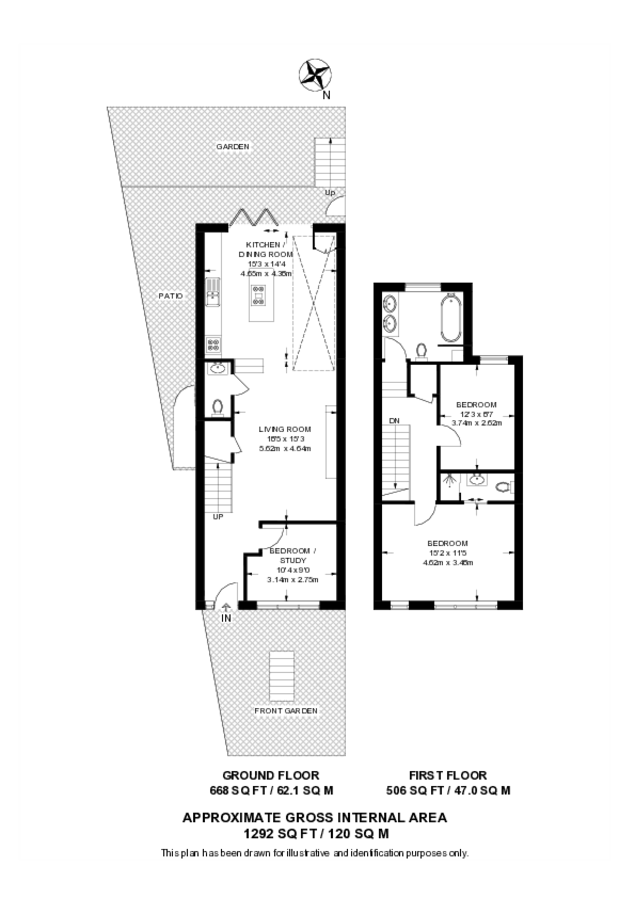 122a Humber Road, Greenwich floorplan