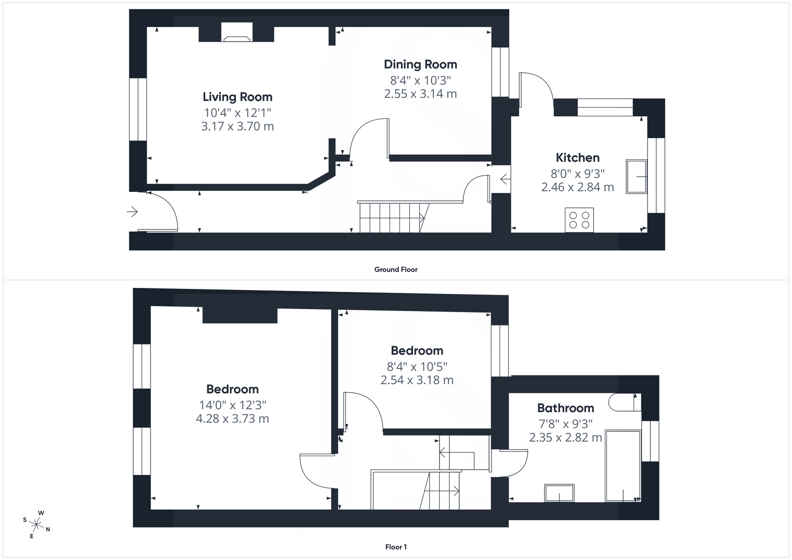 129, Newland Road, Worthing floorplan