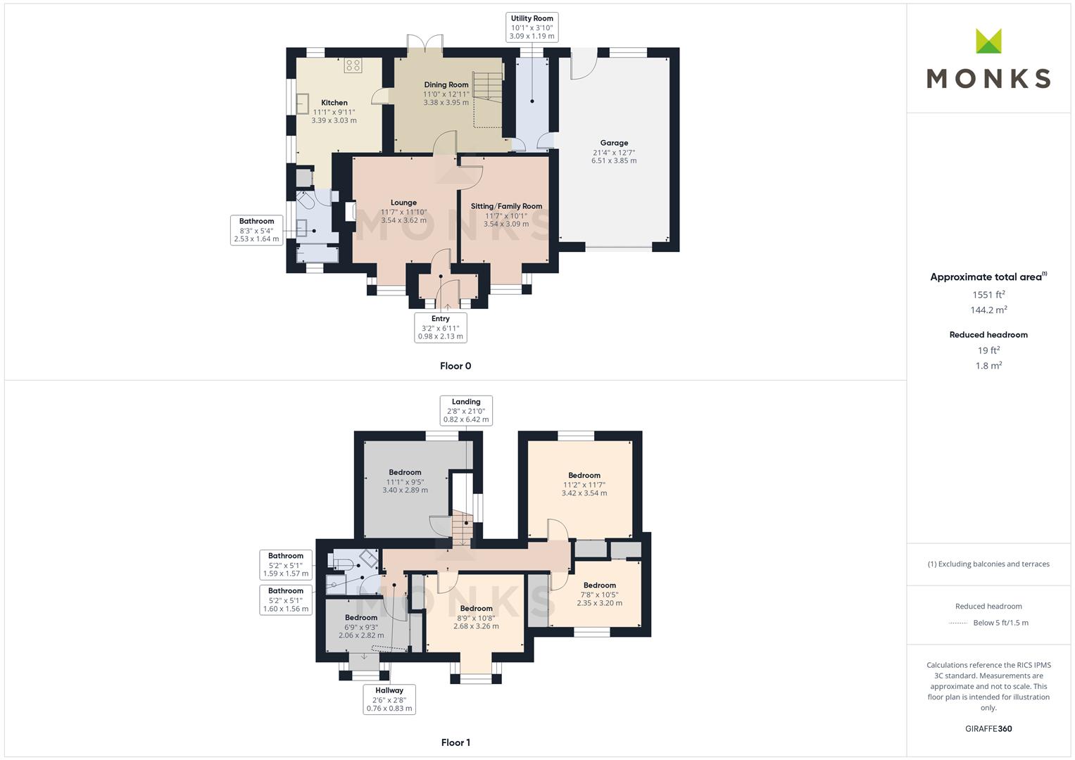 28, Gorse Lane, Shrewsbury floorplan