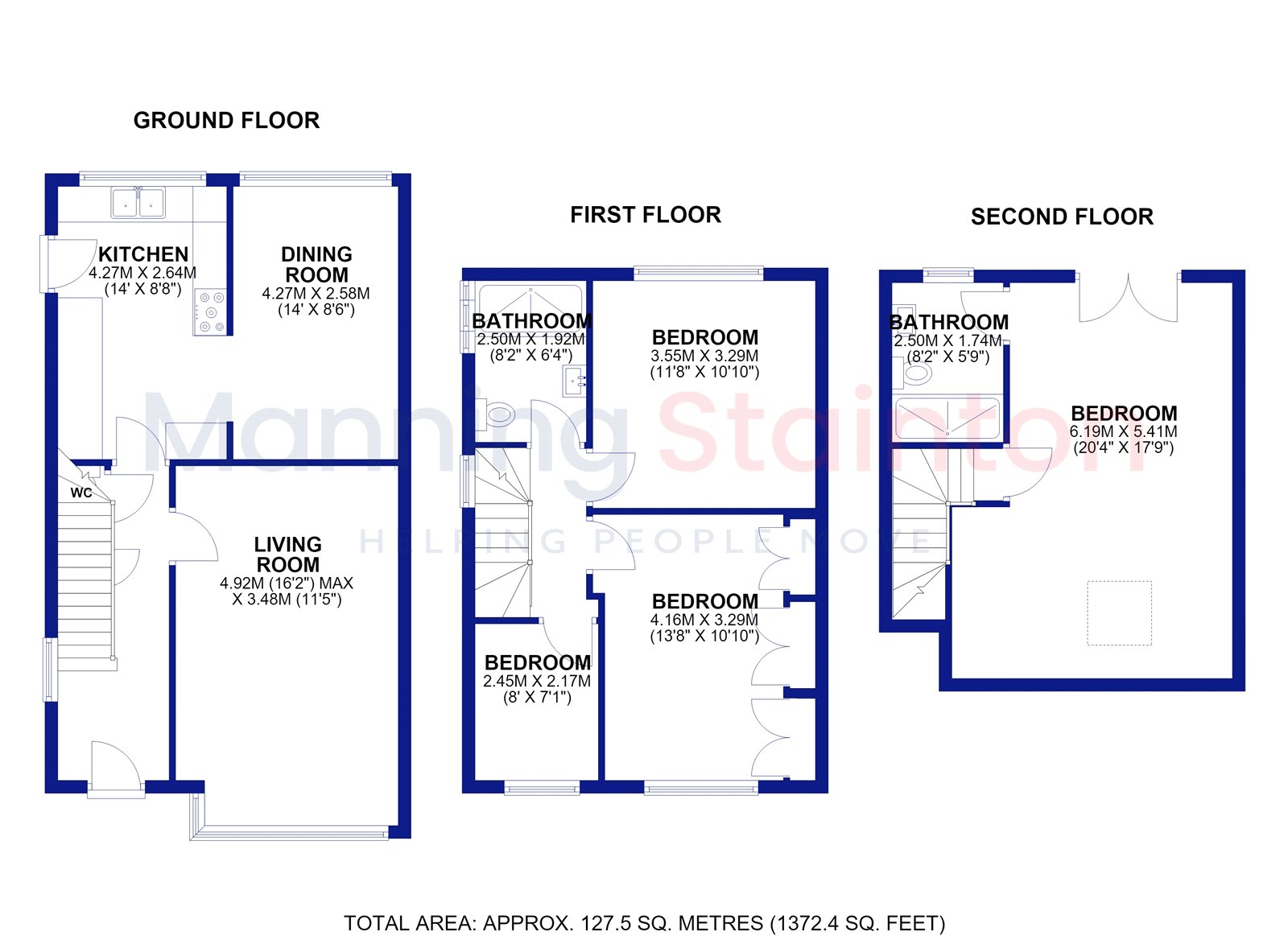 8, Westmoor Rise, West Yorkshire floorplan