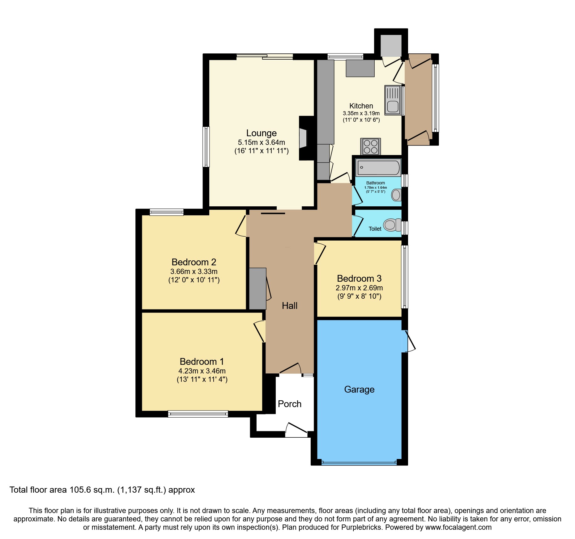 13, Victor Avenue, Margate floorplan