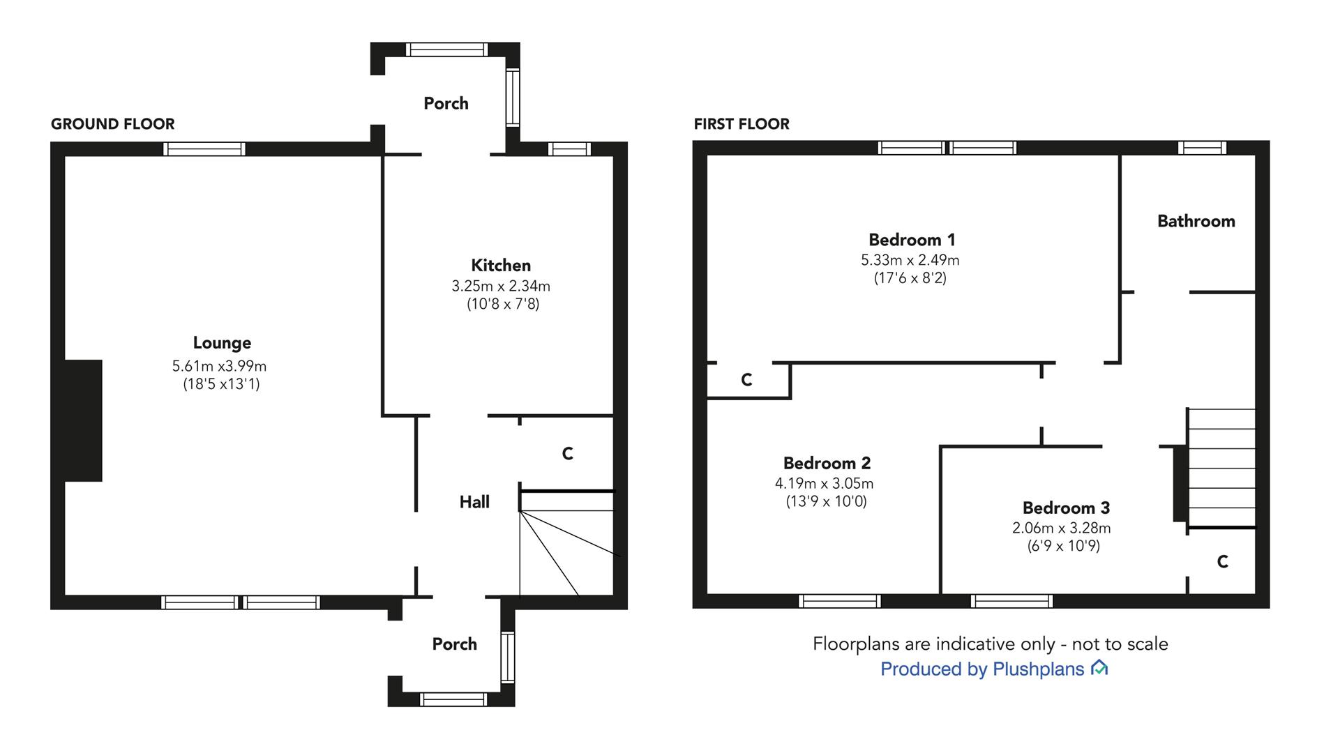 11, Fergus Road, Greenock floorplan
