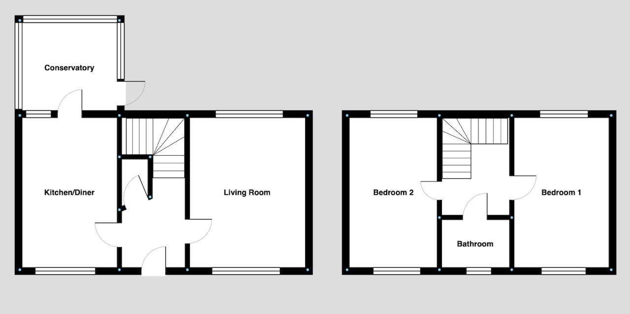 7, Langham Close, Leicester floorplan
