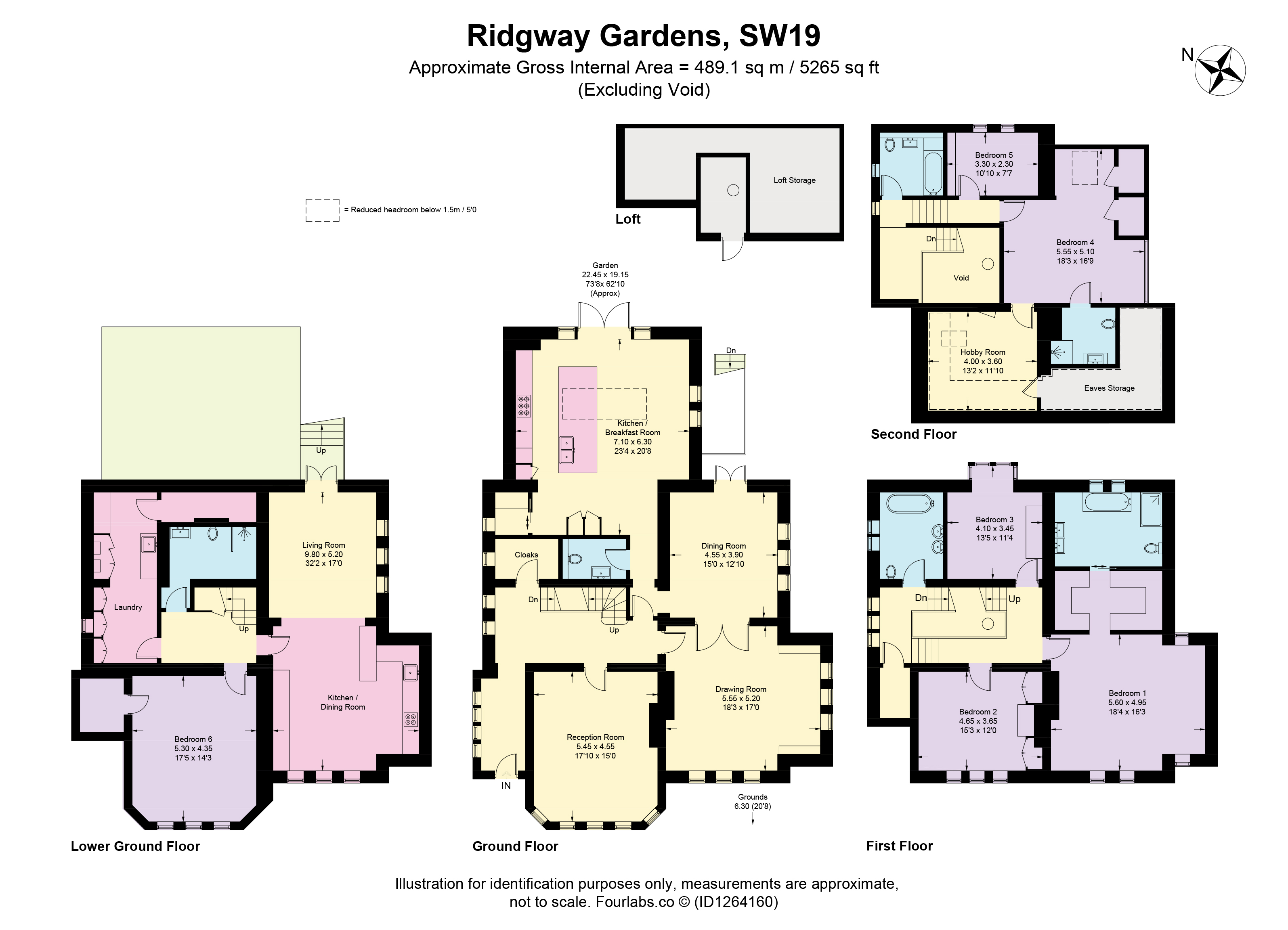 1, Ridgway Gardens, London floorplan