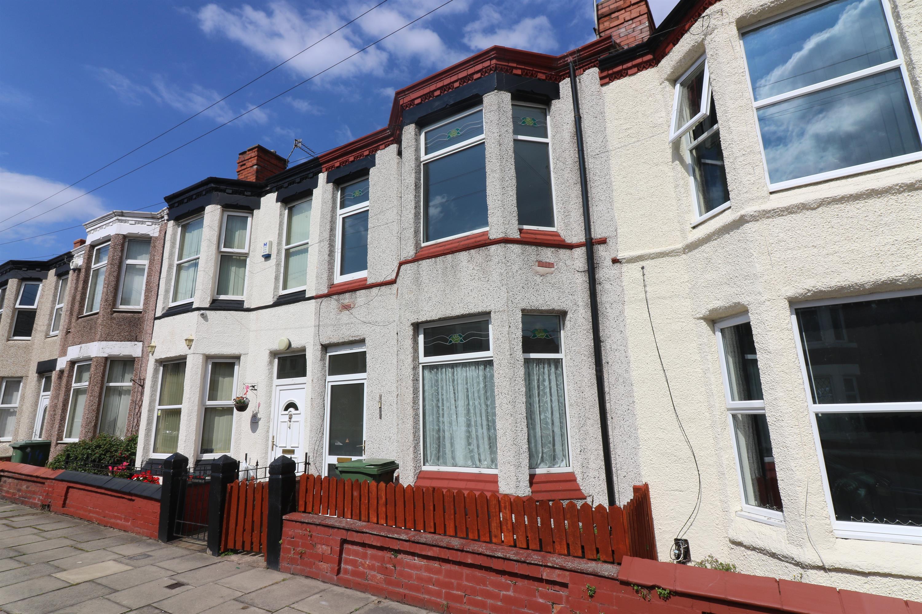 3 Bedrooms Terraced house to rent in Vicarage Grove, Wallasey CH44