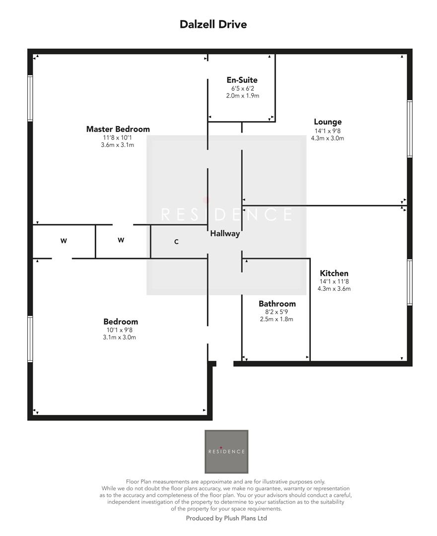 62, Dalzell Drive, Motherwell floorplan