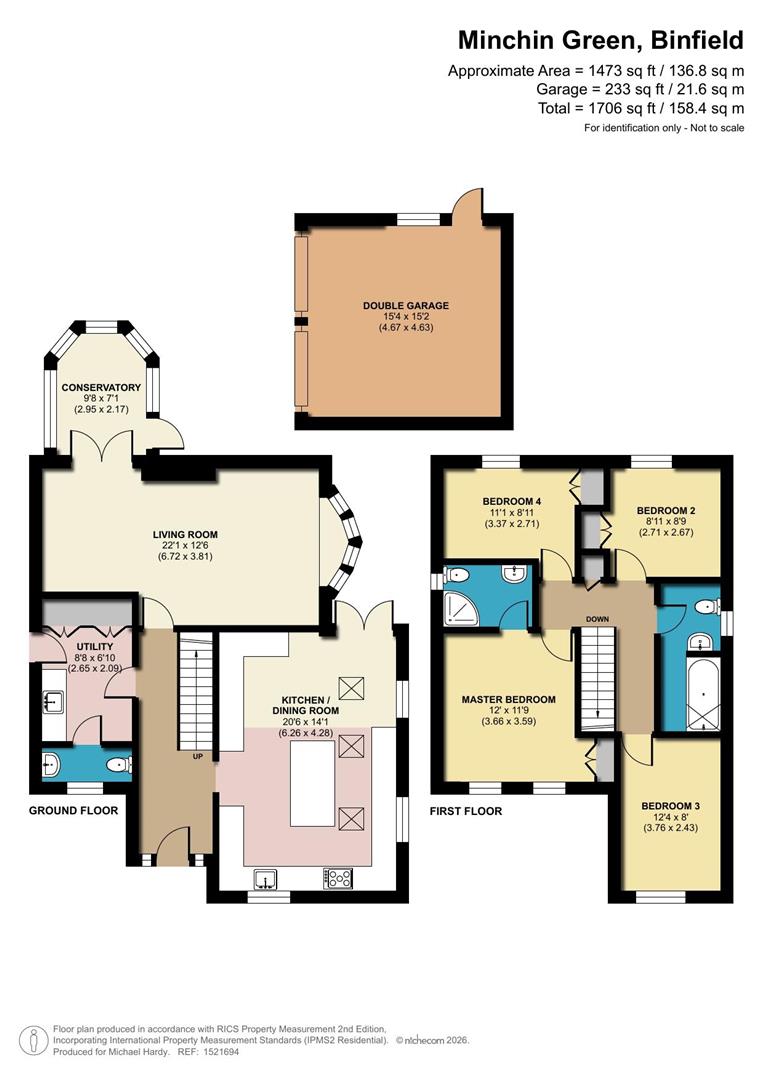 Minchin Green, Binfield floorplan