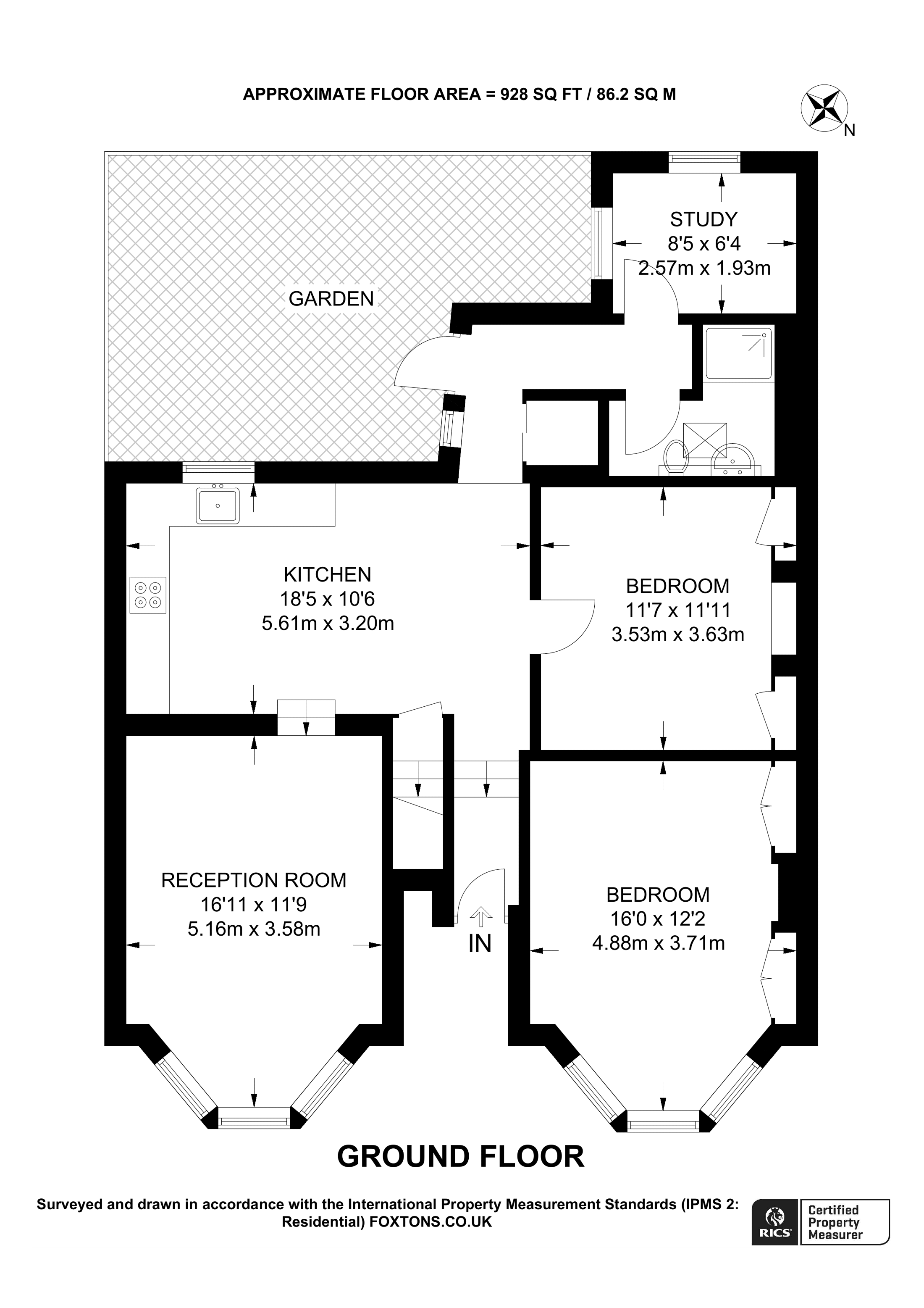 Bodney Road, Hackney Downs floorplan