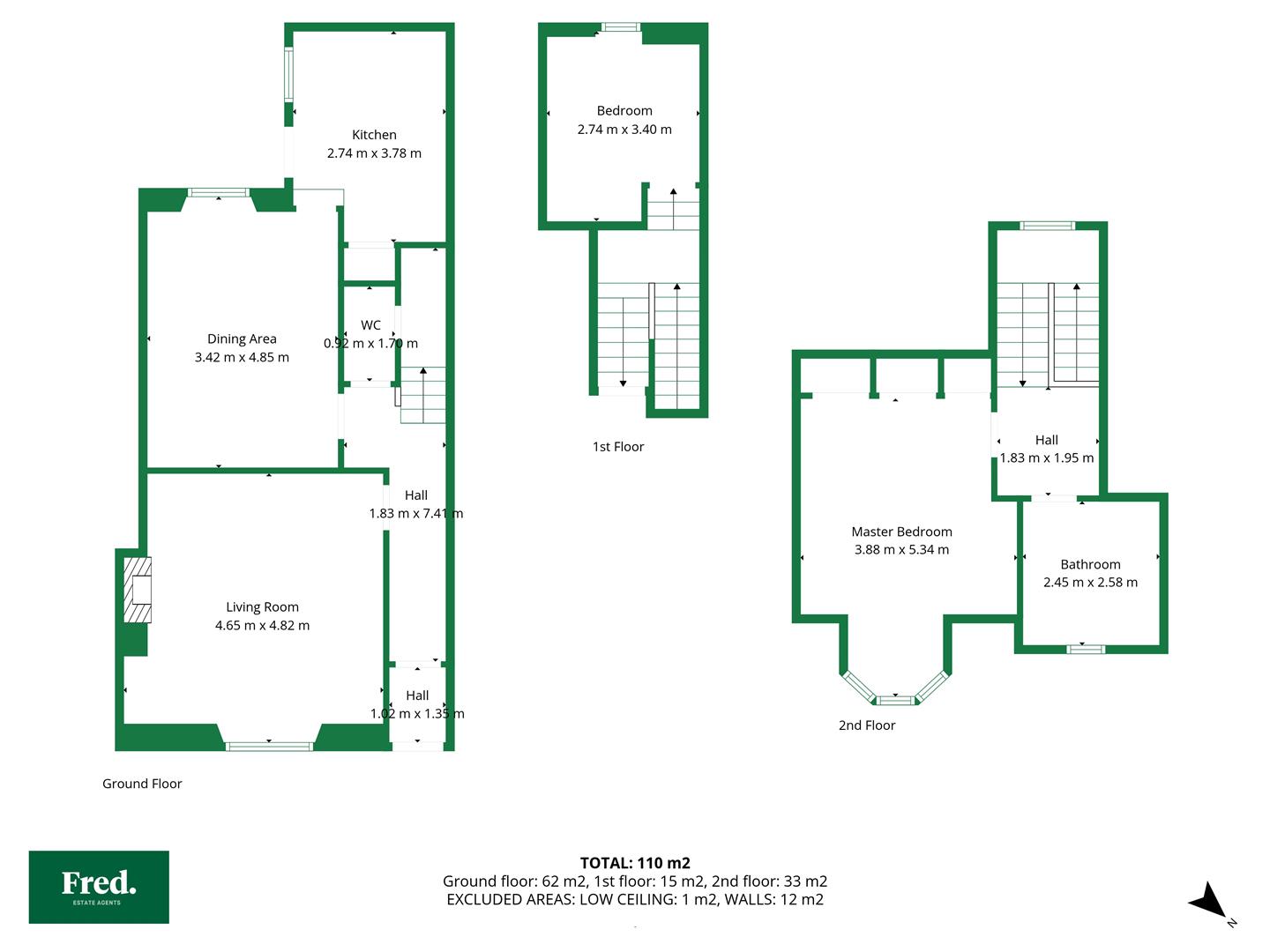 46, East Thornlie Street, Wishaw floorplan