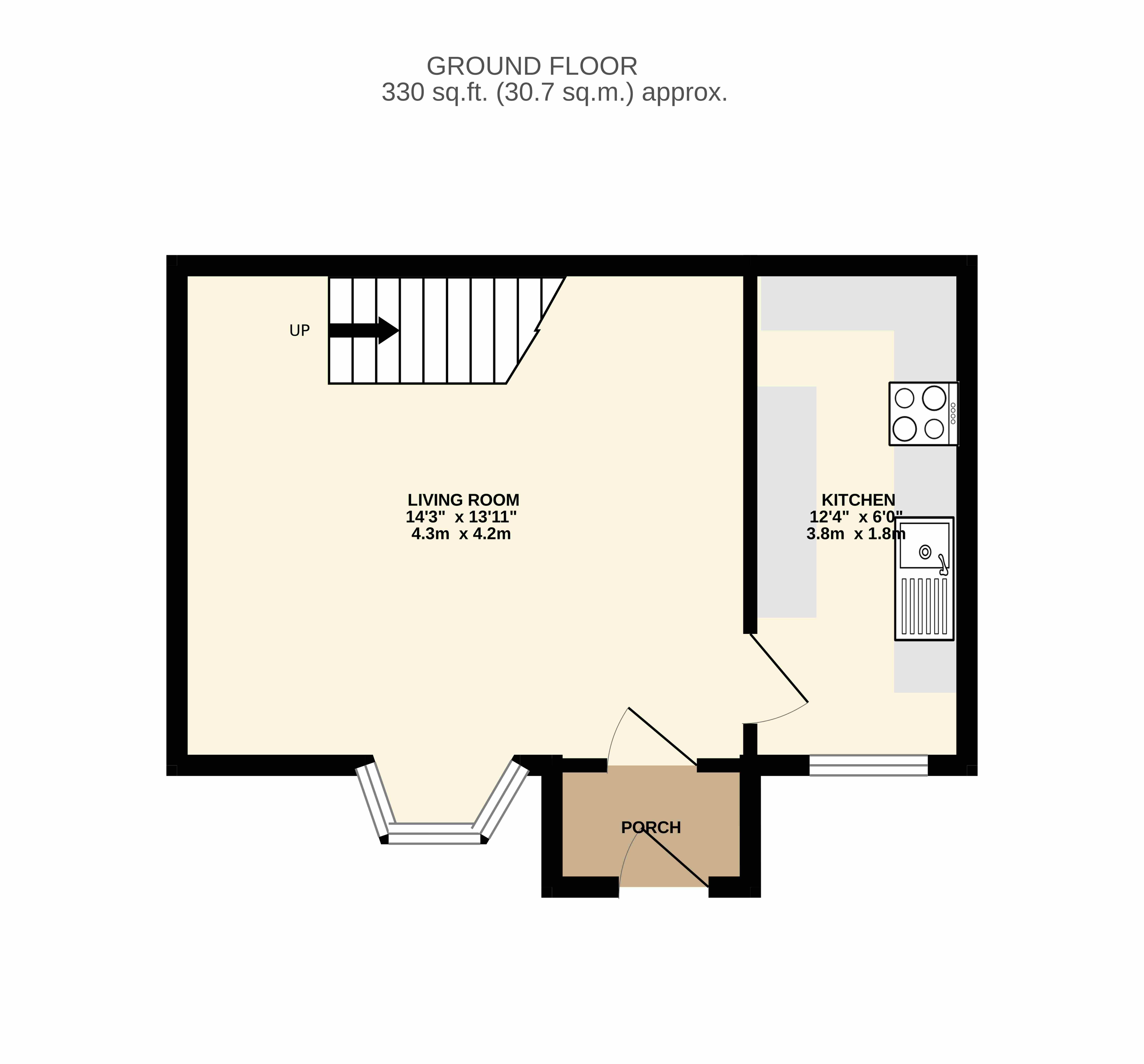 27, Plymouth Close, Eastbourne floorplan