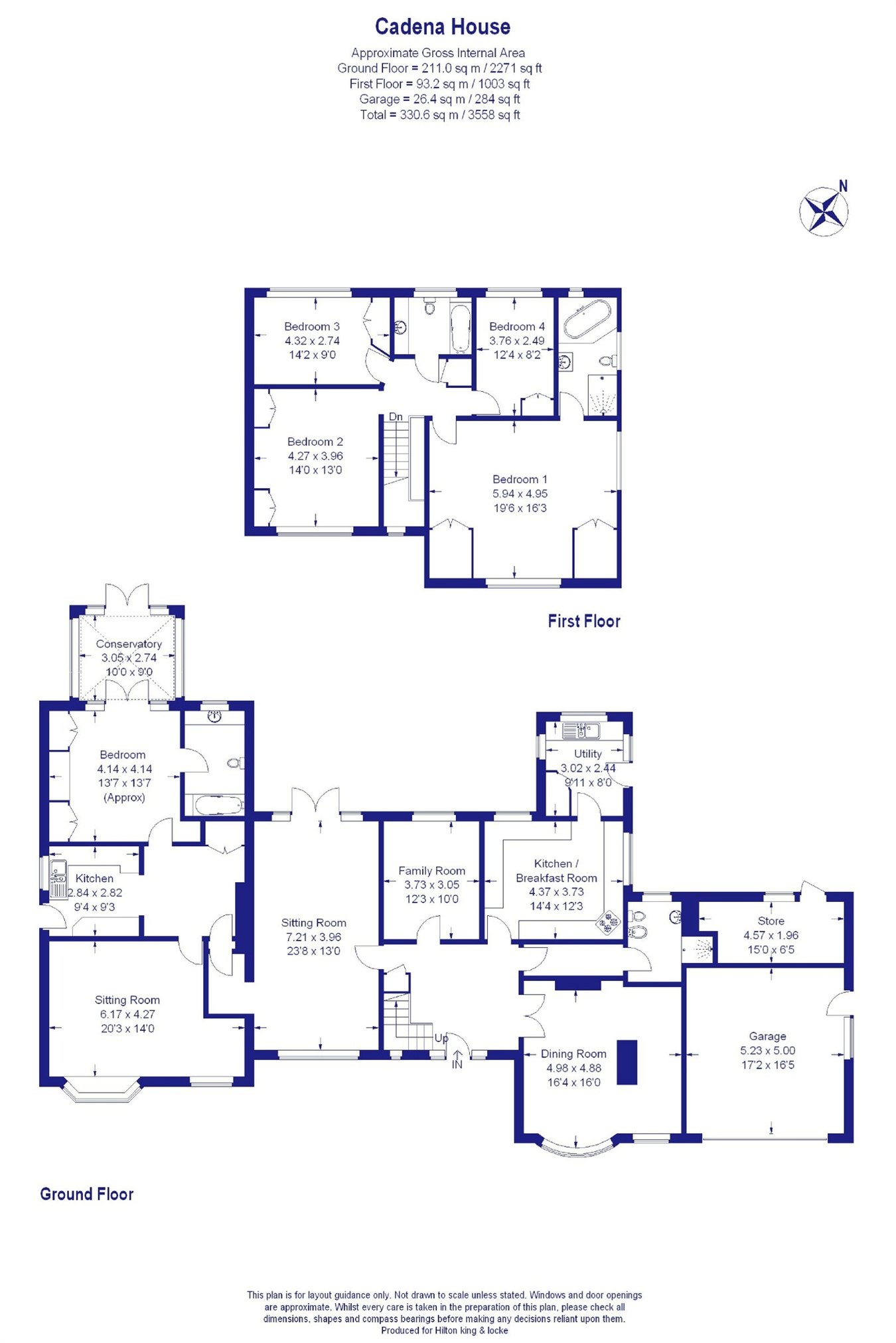 Cadena House, Norwood Lane, Iver floorplan