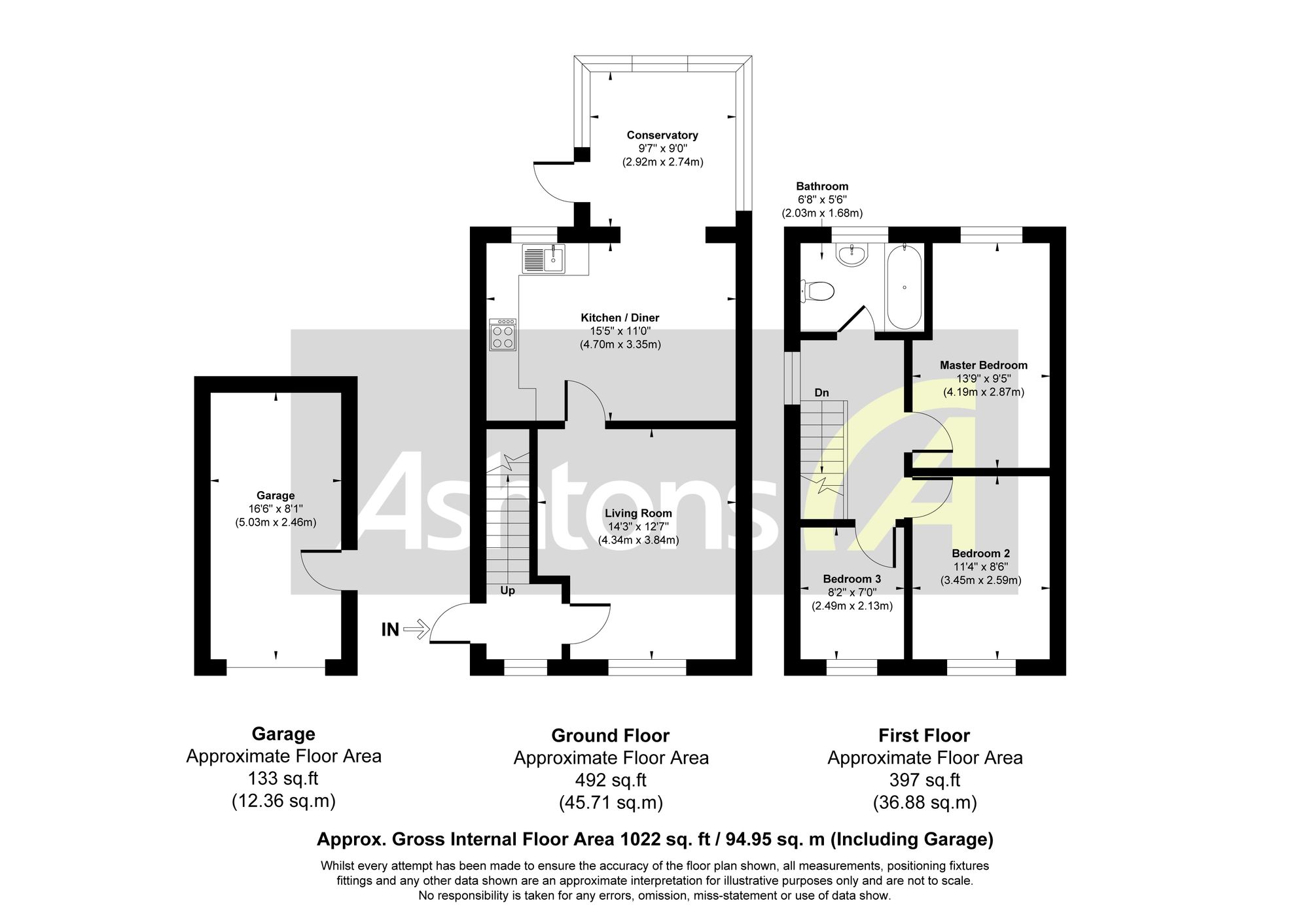 4 Calverley Close, Runcorn floorplan