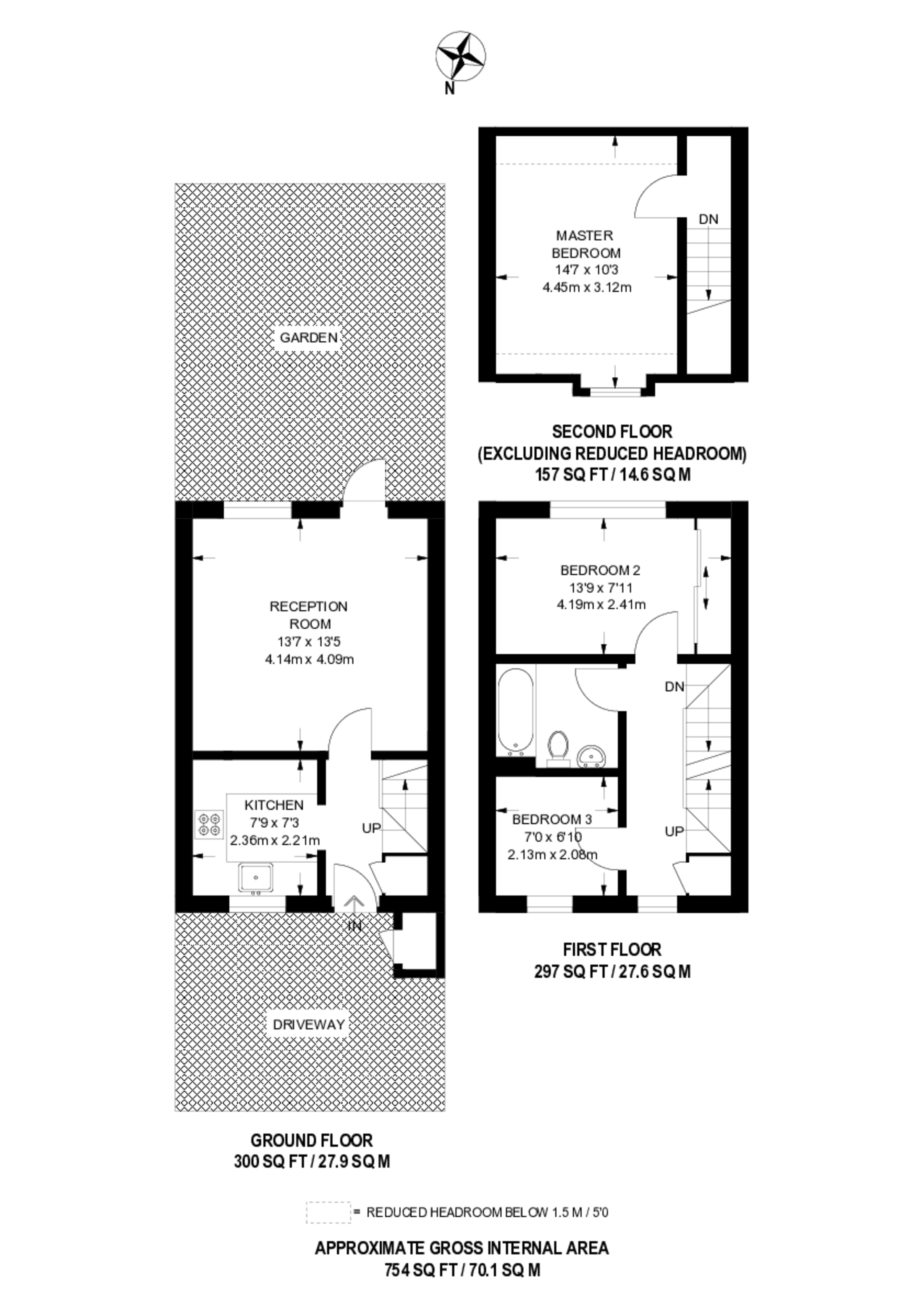 Jade Close, Beckton floorplan