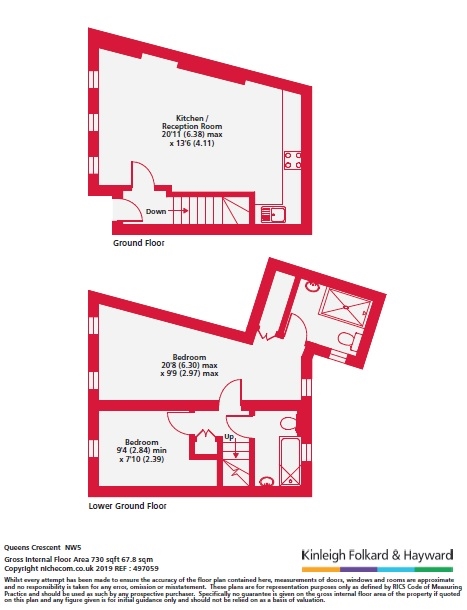 Queens Crescent, London floorplan