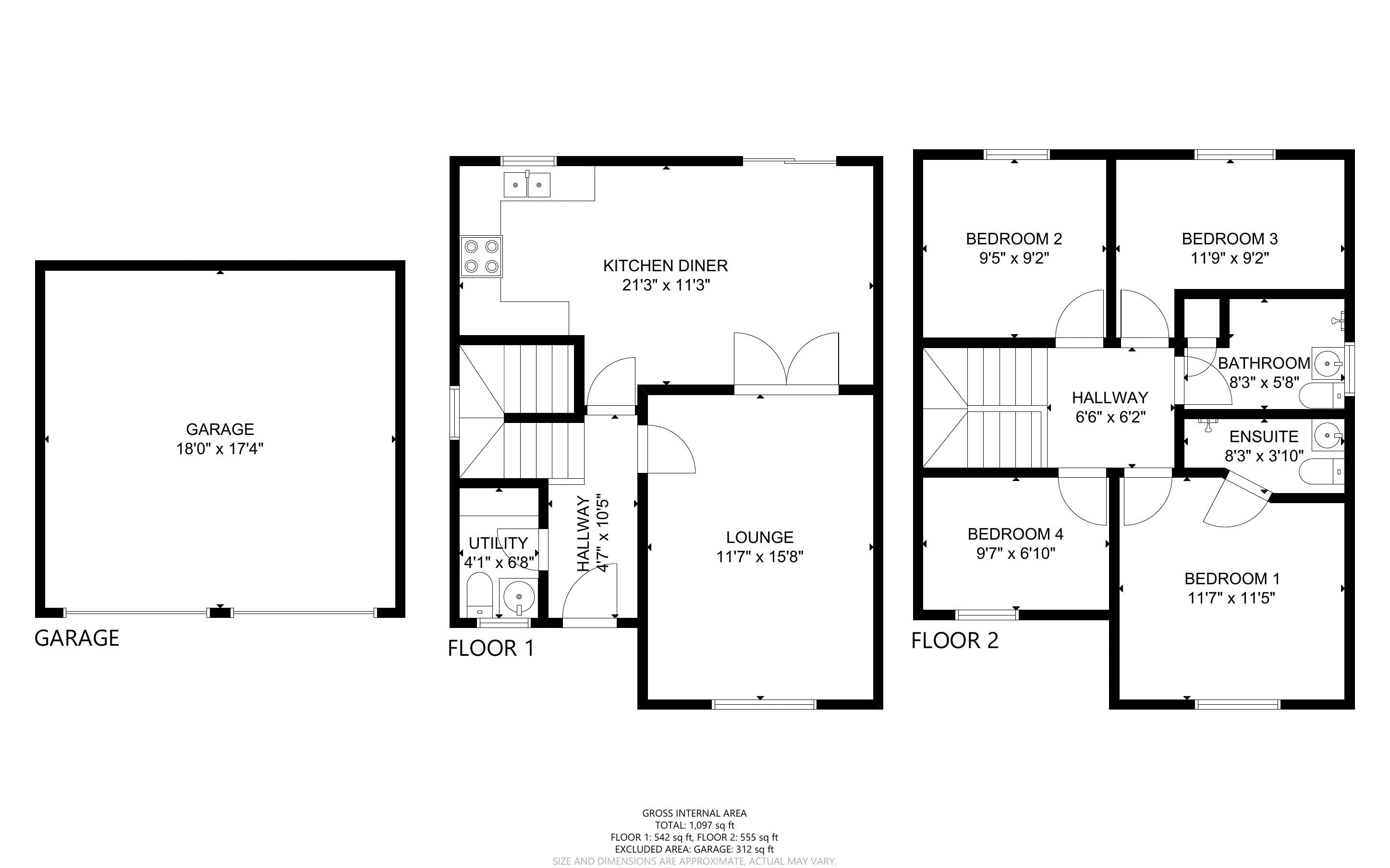 Stoke Road, Cleeve, Cheltenham GL52, 4 bedroom detached house