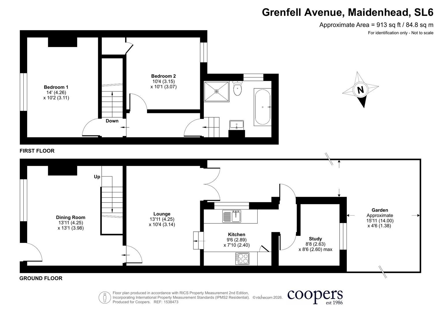 Grenfell Avenue, Maidenhead floorplan