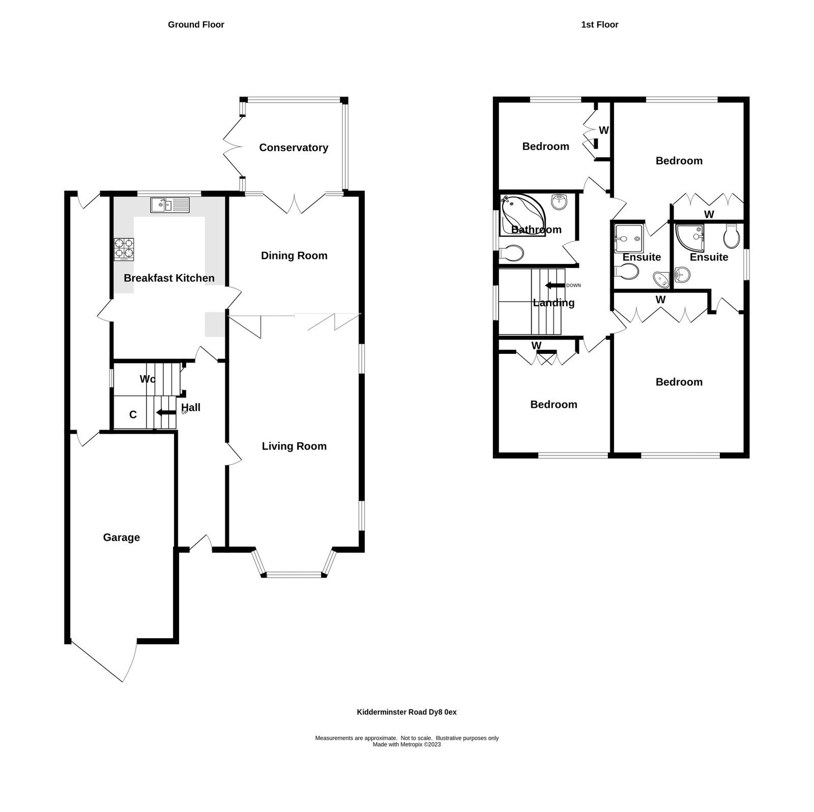 15a, Kidderminster Road, Kingswinford floorplan