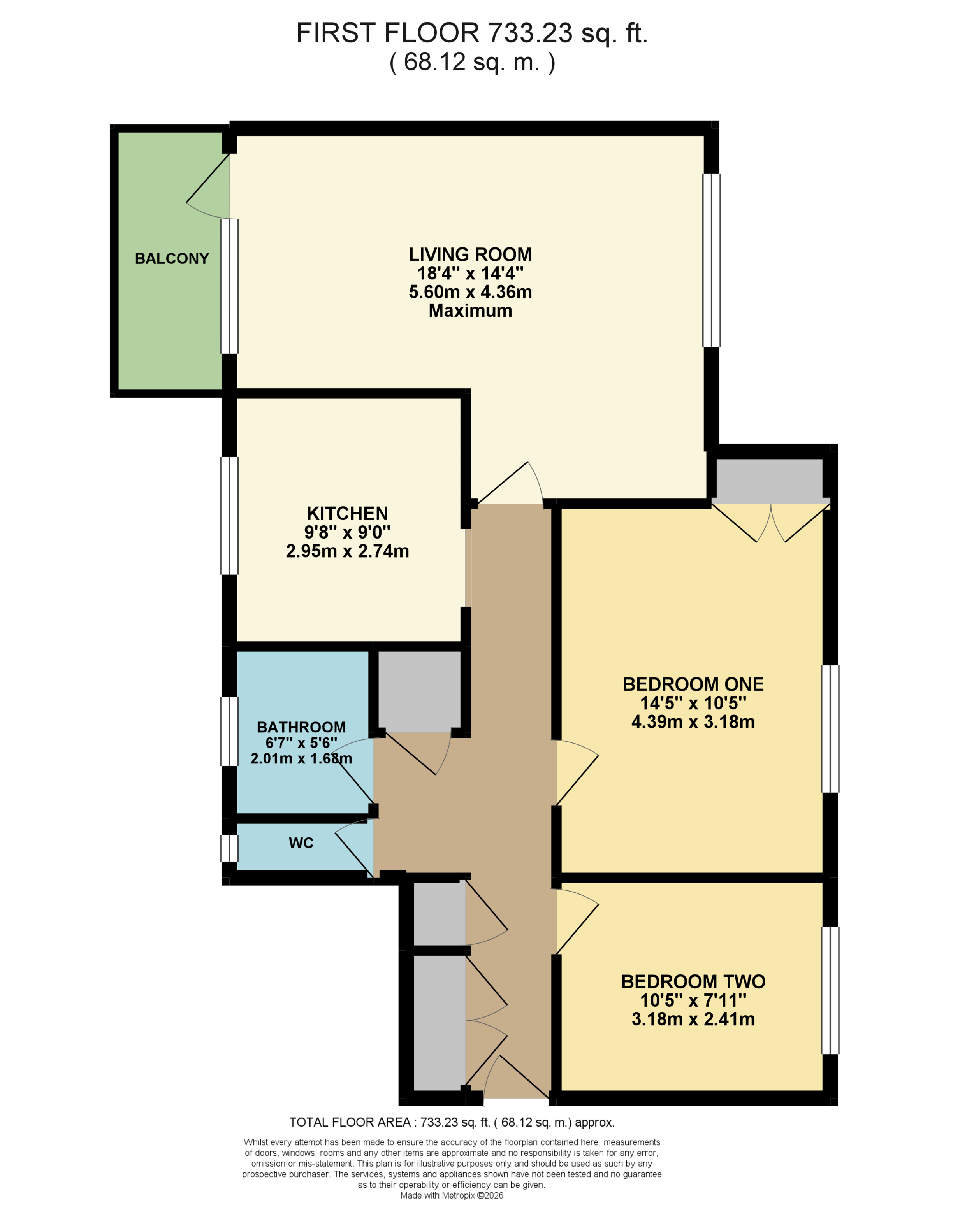 Flat 2,, Florence Park Court, Didsbury floorplan