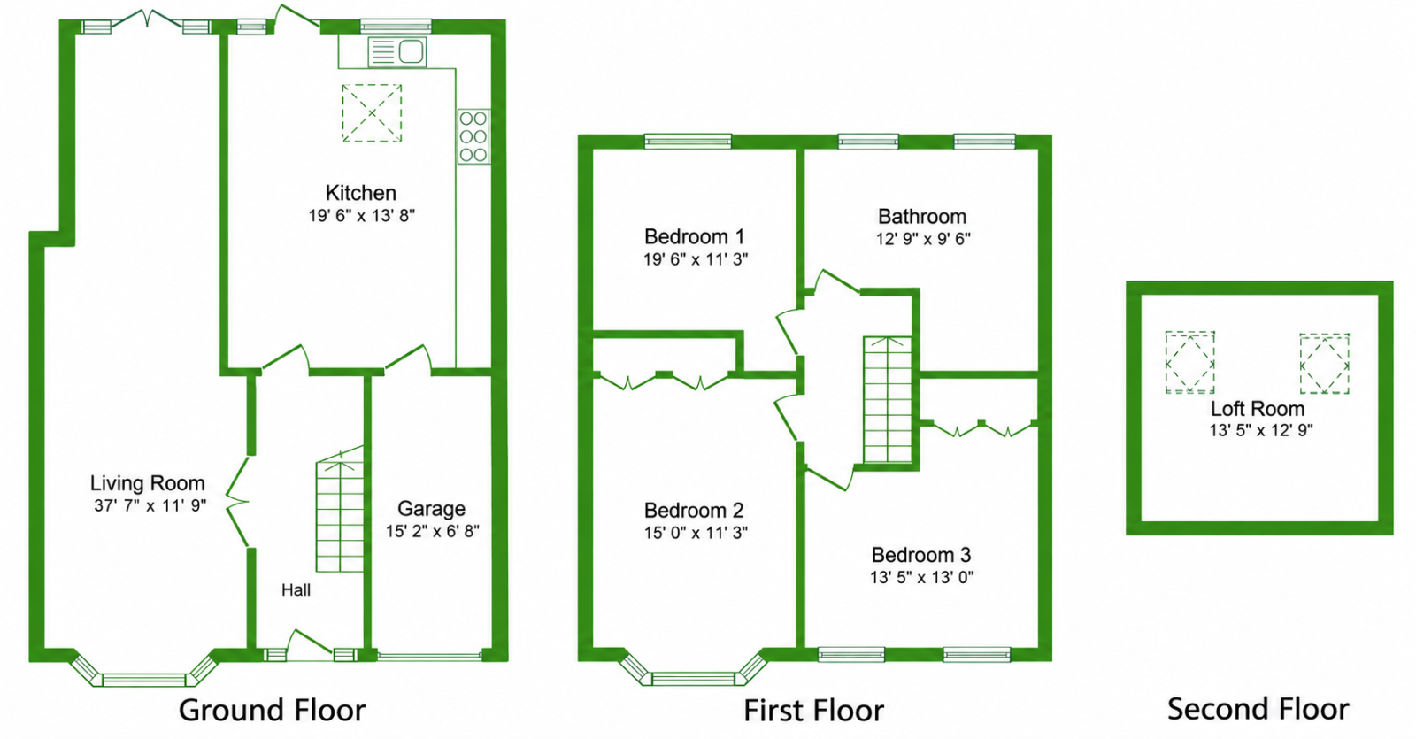 3 Heather Drive, Dartford floorplan